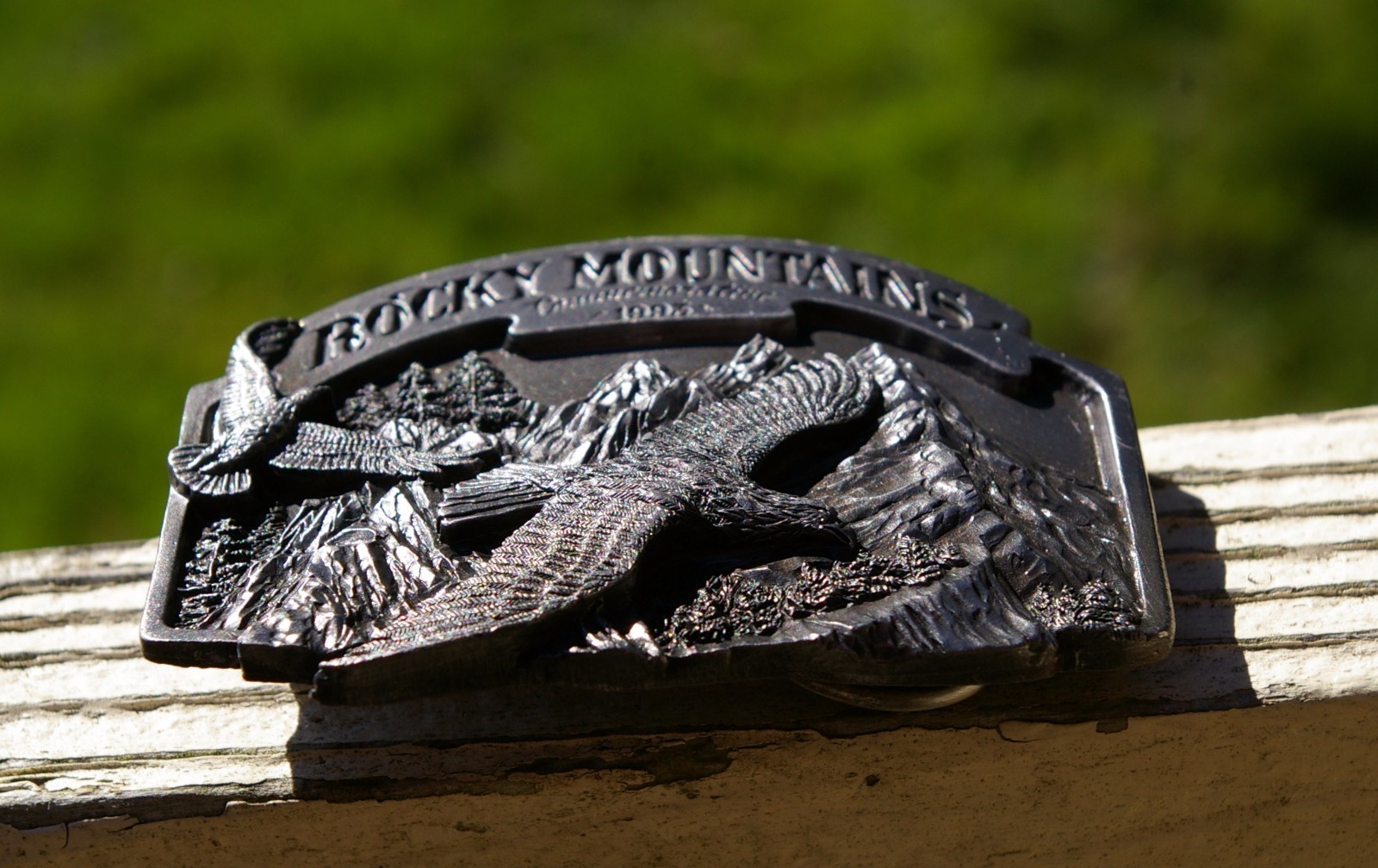 Rocky Mountains Commemorative 1993 Siskiyou Belt Buckle # 206 of 2500 Oregon