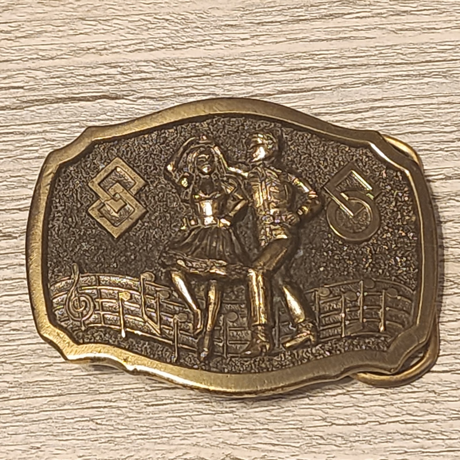 Choice – Vintage Belt Buckle – Hesston – Square Dancing – CB – Scouts – Railroad