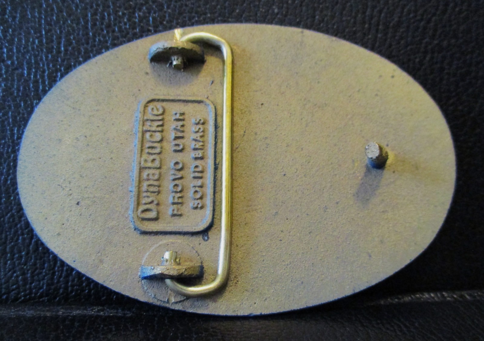 Holly Sugar Corporation Brass Belt Buckle Advertising Promo 1970&rsquo;s Dyna Buckle