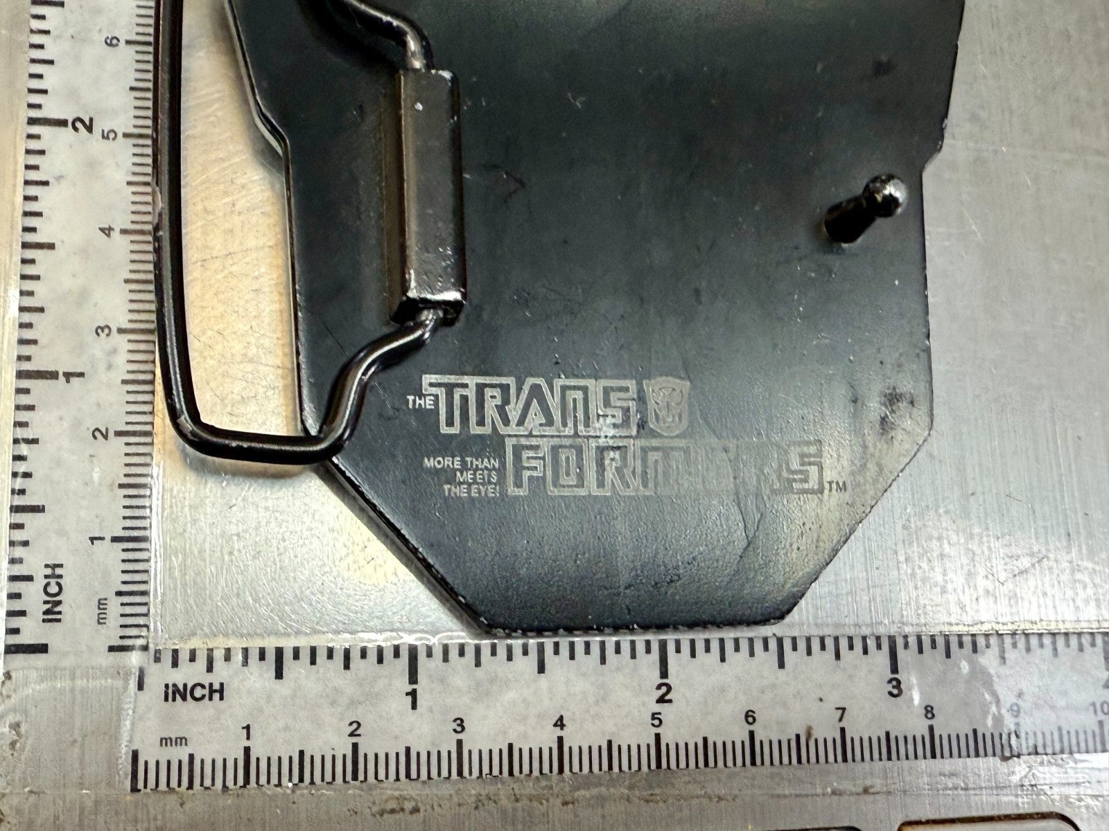 Transformers Autobots Cosplay Red Colored Movie Toy Promotional Belt Buckle