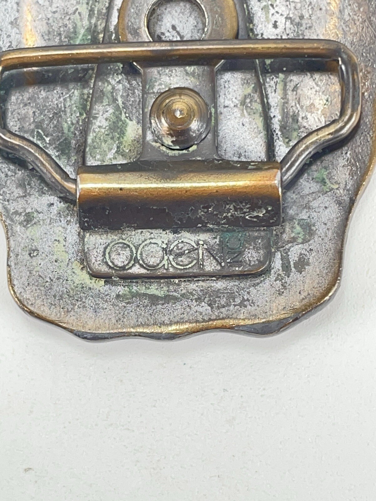 Vintage Oden Inc. Metal Heavy Belt Buckle Personalized With Name “Bill »