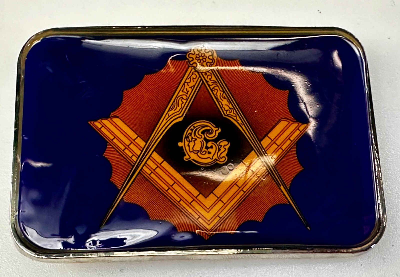Masonic Fraternity Fraternal Freemasonry Mason Masonic G Rule Belt Buckle