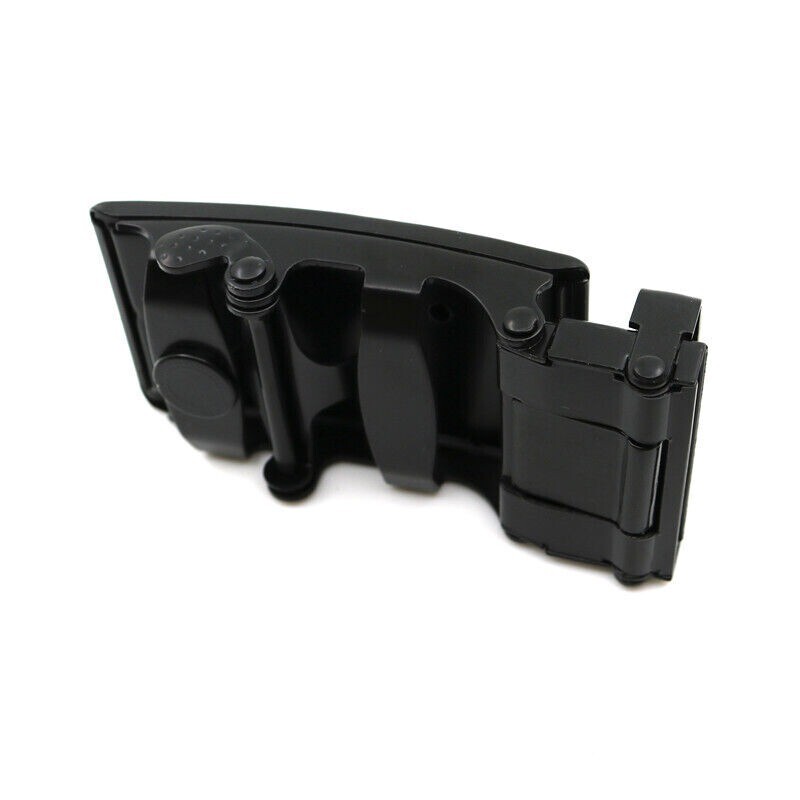 Fashion Men Classic Black Metal Automatic Buckle Ratchet Belt Buckle 3.5cm Width