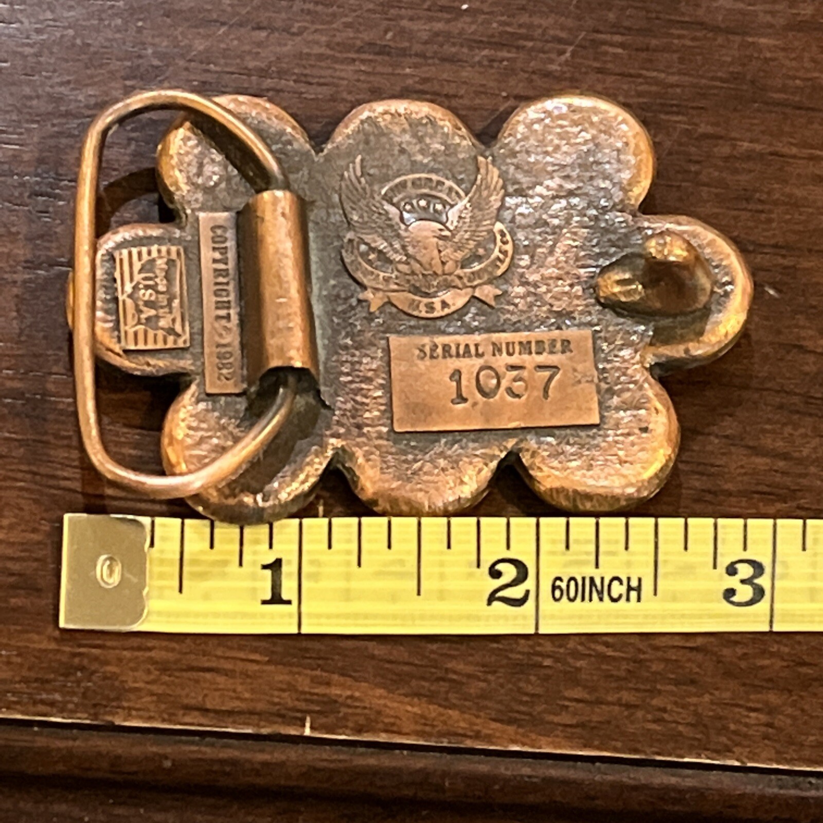 The Great American Buckle Company US Coins Metal Belt Buckle #1037 Coins