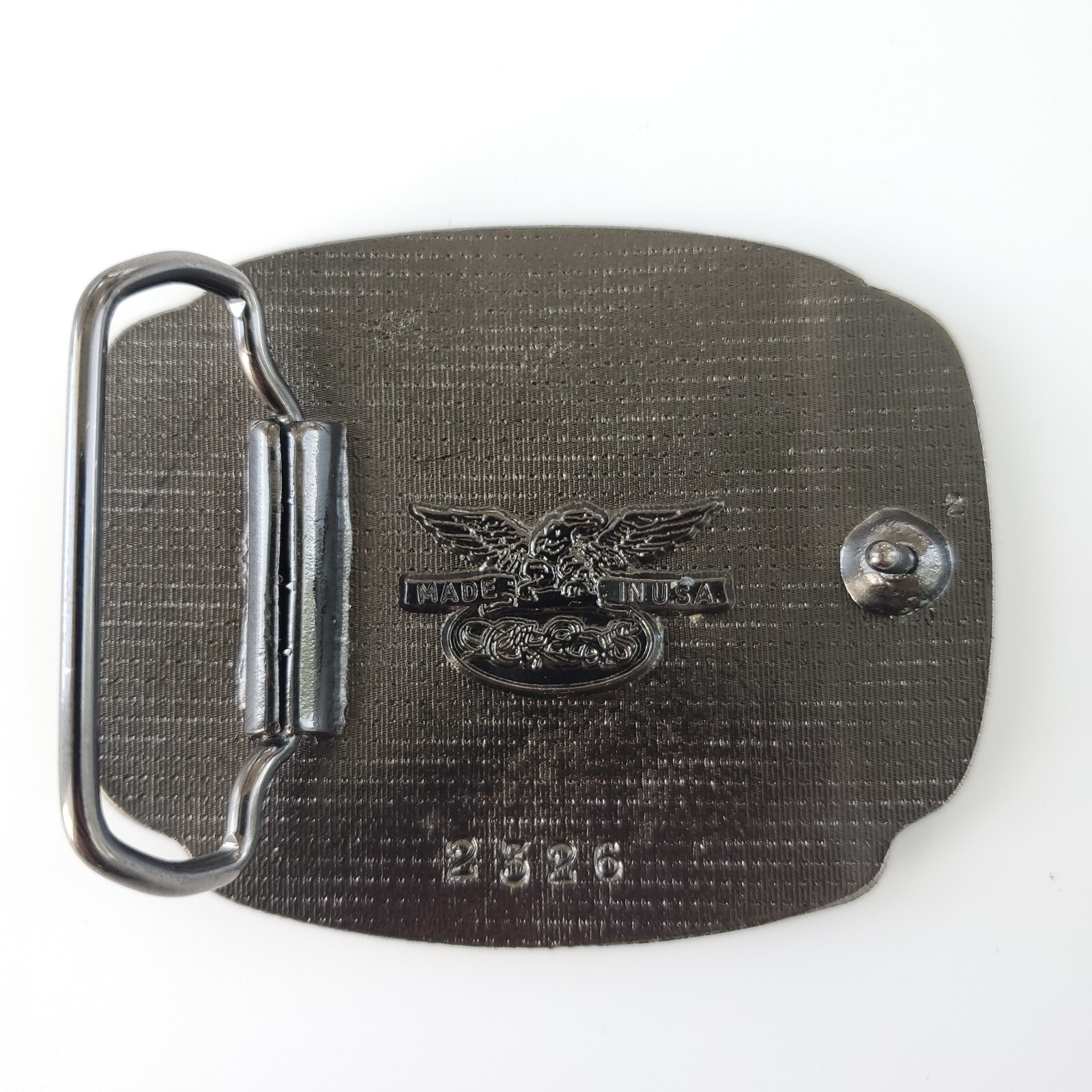 NEW Vietnam Veteran Enamel « We Served Our Time in Hell » Made in USA Belt Buckle