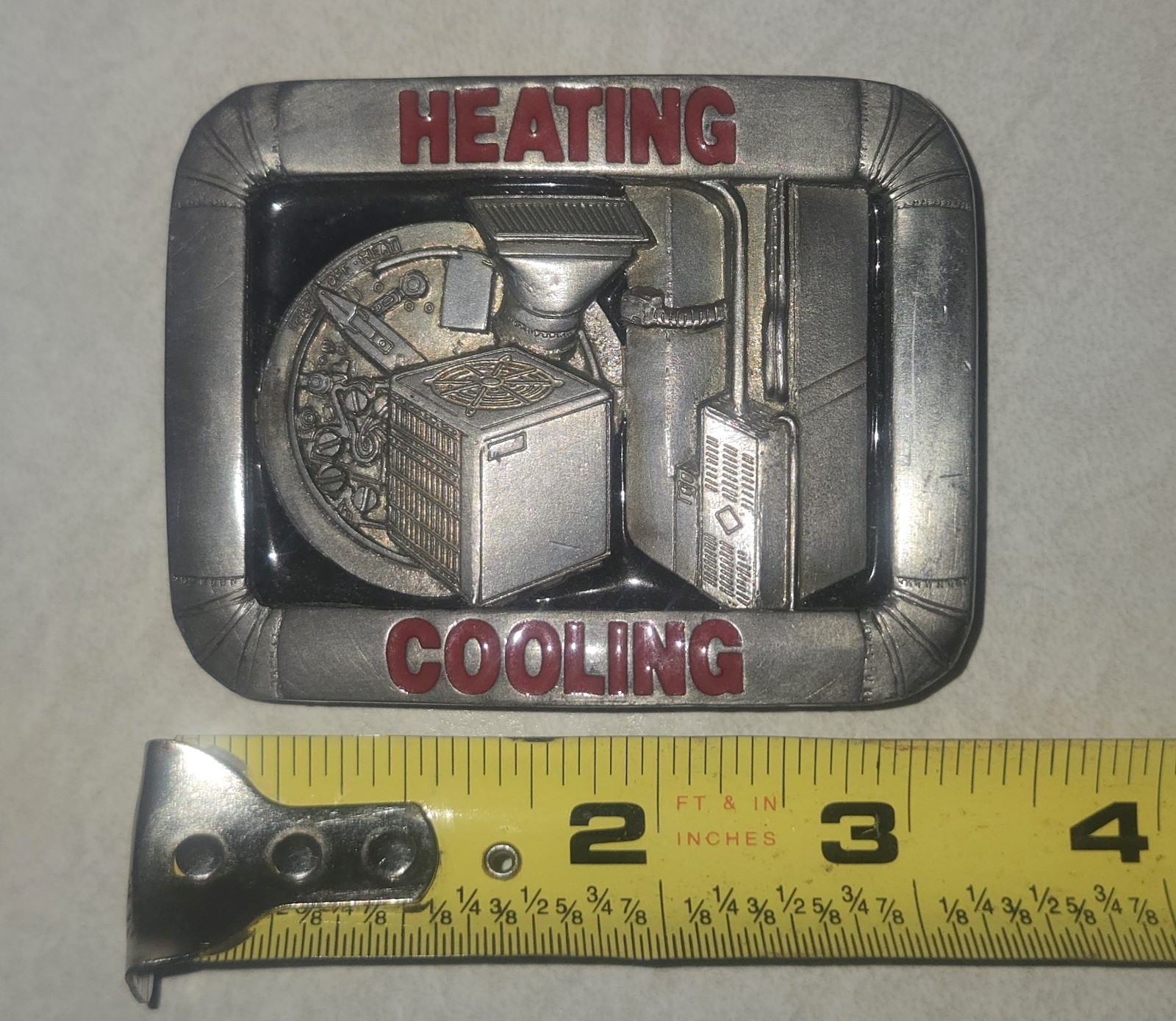 Heating & Cooling buckle.AC Technician,HVAC , Size-3”-”2”,Fit 1-1/2” Wide belt