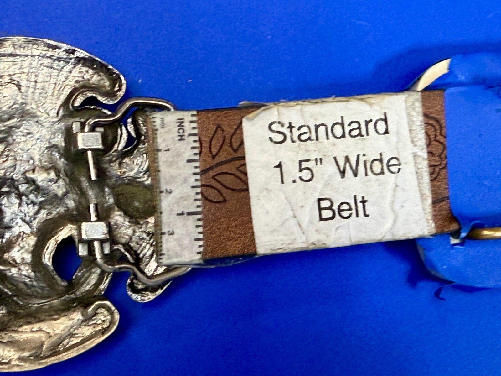 Many Skulls Maltese Iron Cross Artisan Cast? Awesome RARE Unknown! Belt Buckle
