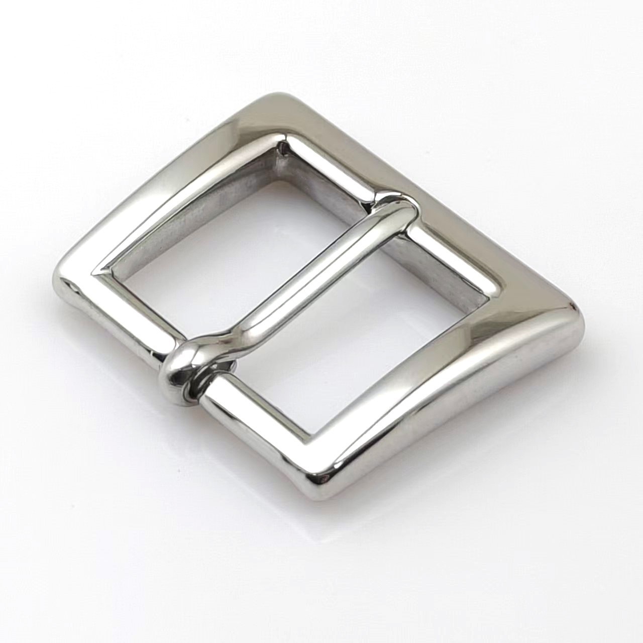Men&rsquo;s Metal Belt Square Pin Buckle, DIY Belt Single Prong Buckle Hardware Gold