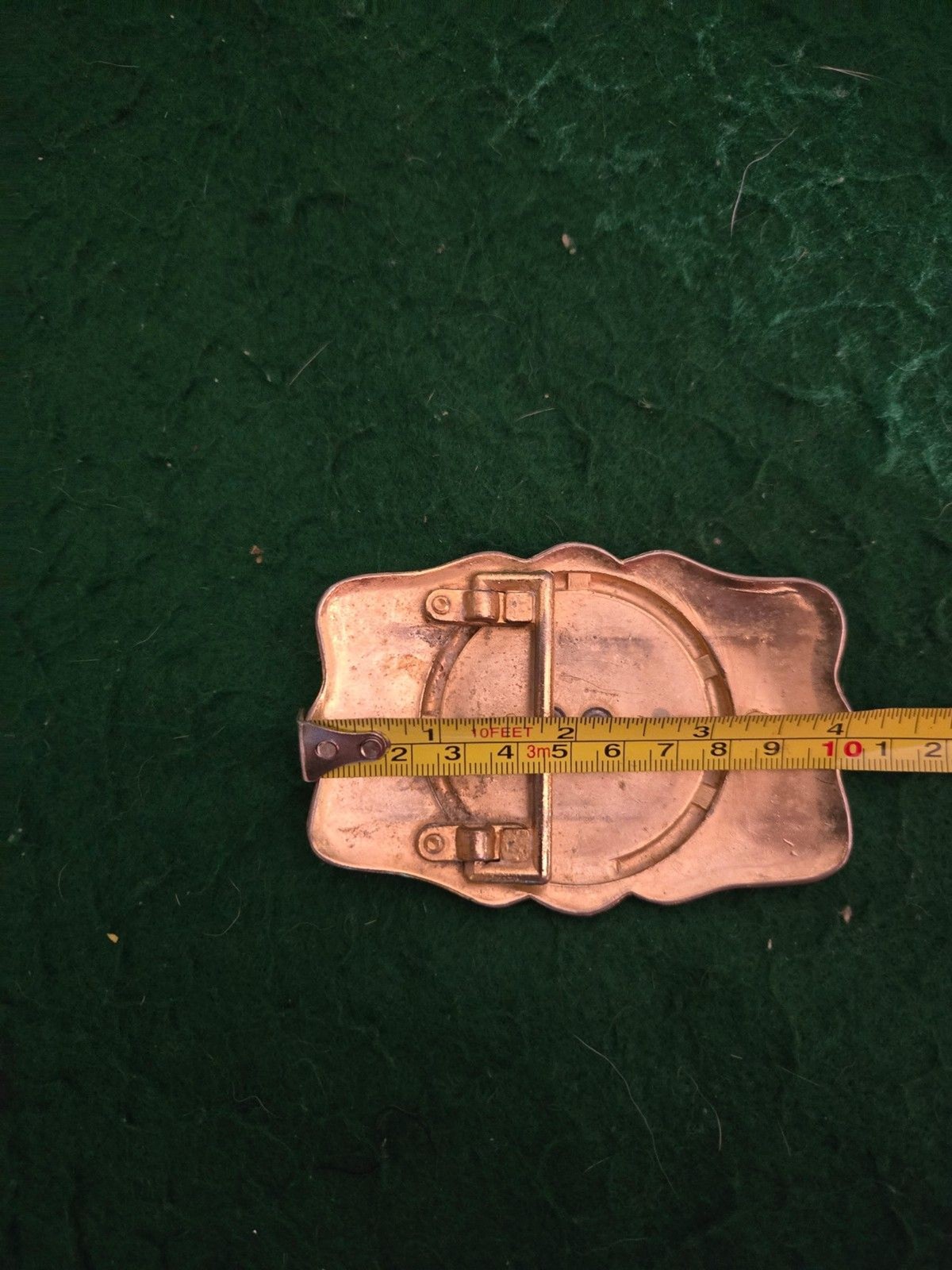 Vintage Western Belt Buckle W/ Saddle (O-17)