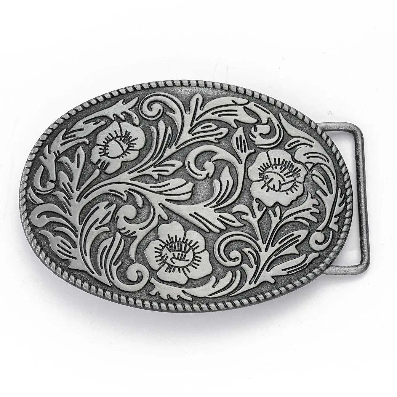 Western Denim Alloy Stud Buckle – Stylish and Unique Fashion Accessory