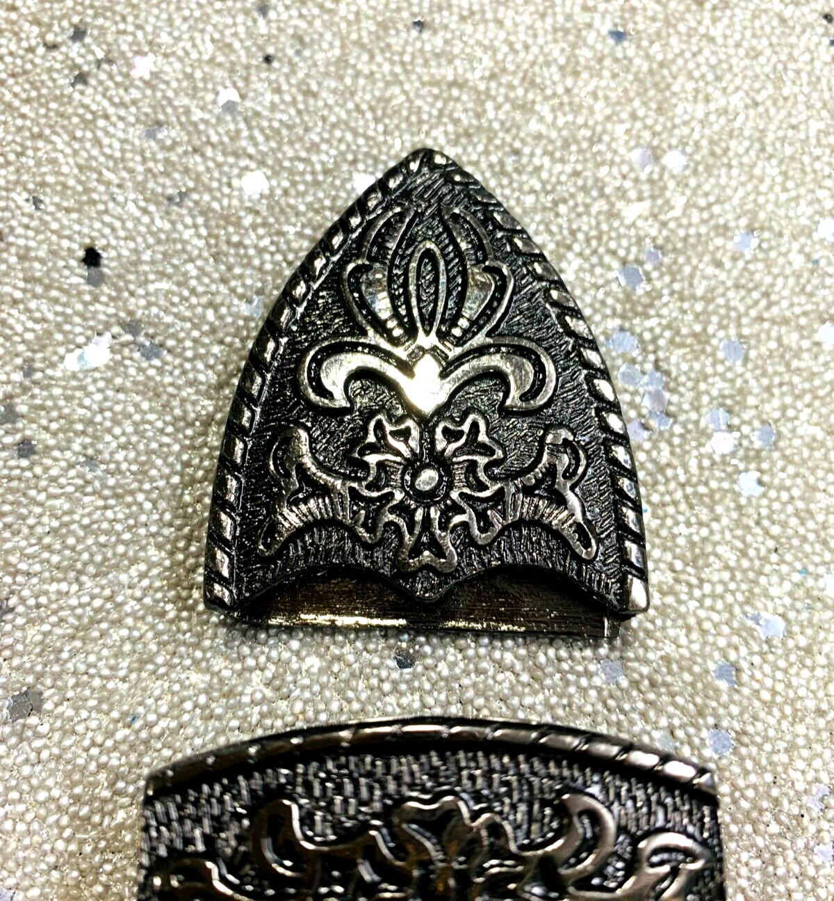 Western 3 piece buckle set copper Black buckle 1.5&Prime; 38mm cowgirl brass buckle