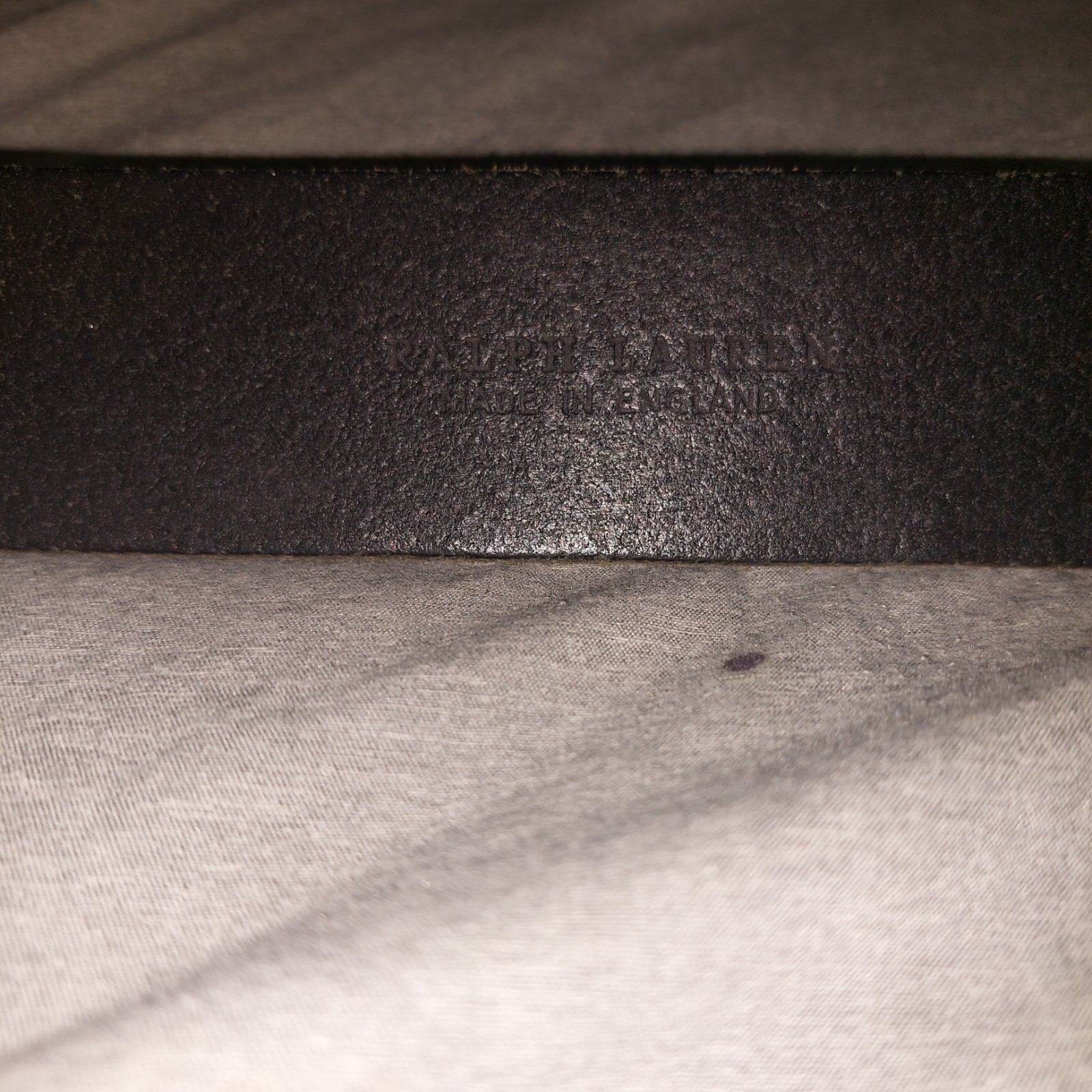 VINTAGE RALPH LAUREN BIG HORSE HEAD CROWN BUCKLE BELT W40