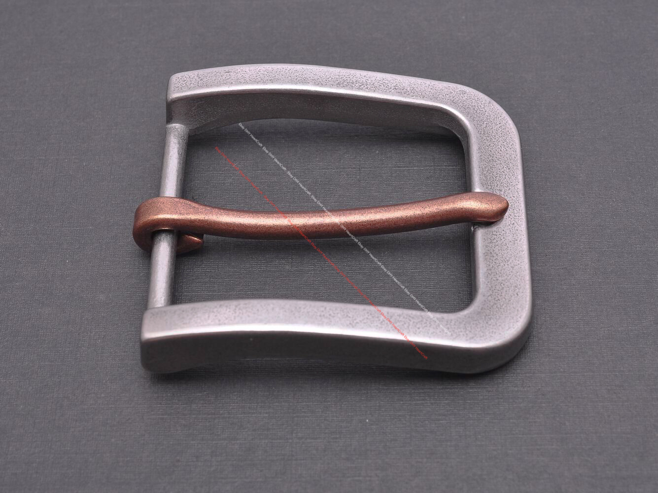 Sturdy Quality Solid Stainless Steel Leathercraft Heel Bar Belt Buckle 40MM