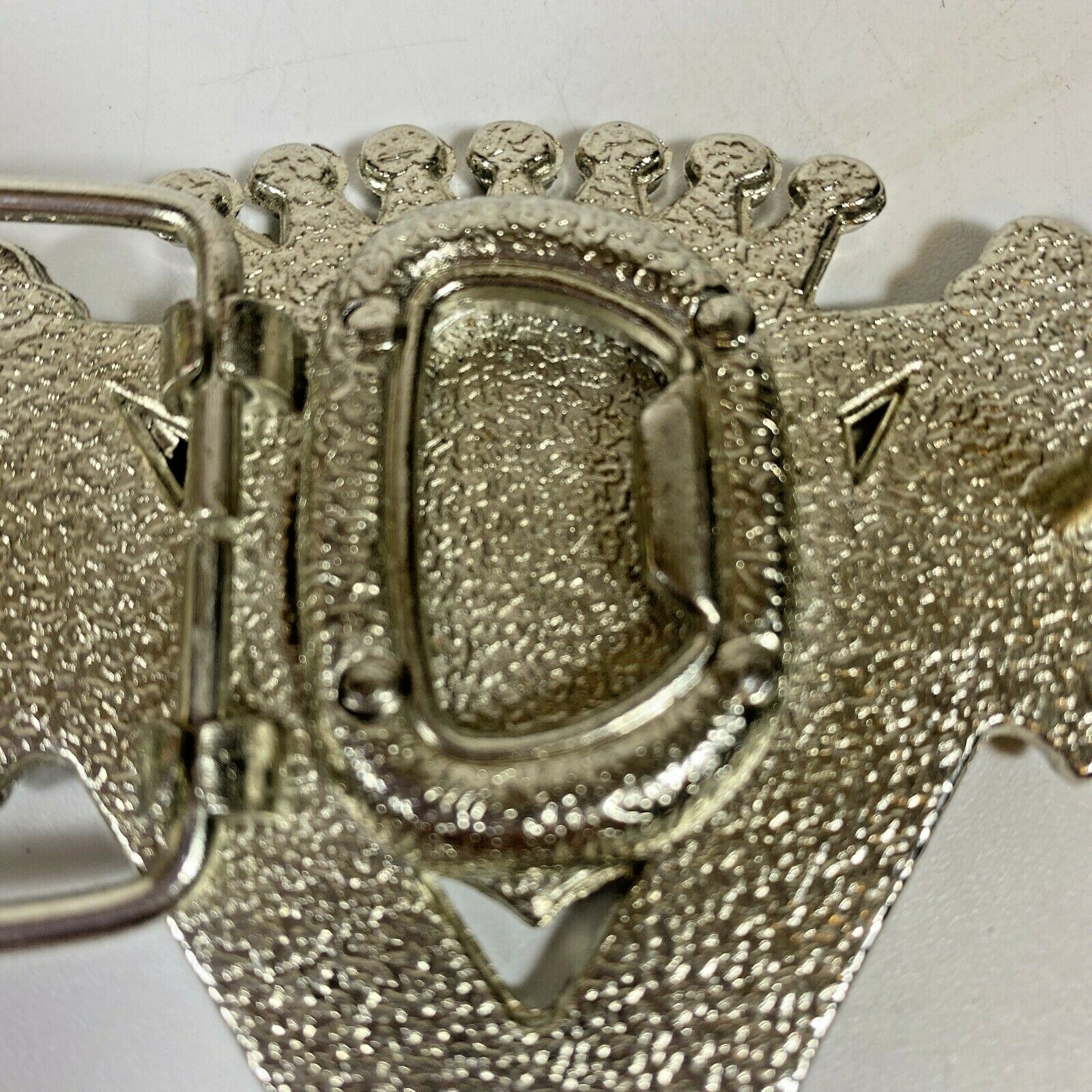 Double Pistol Crown Cadillac Mud Flap Trucker Bottle Opener Belt Buckle