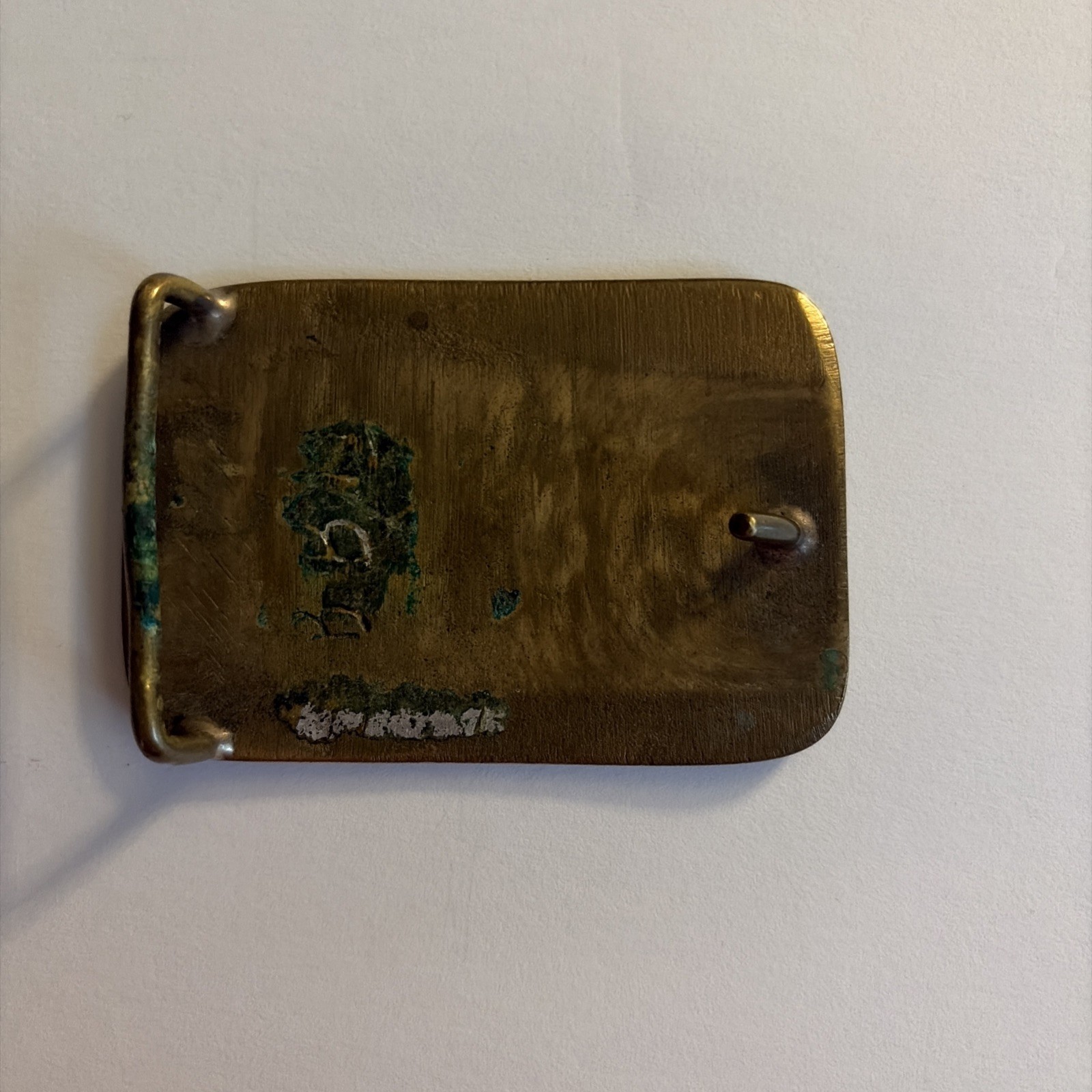vintage CAT belt buckle CATERPILLAR diesel TURBINE POWER tractor BRASS western