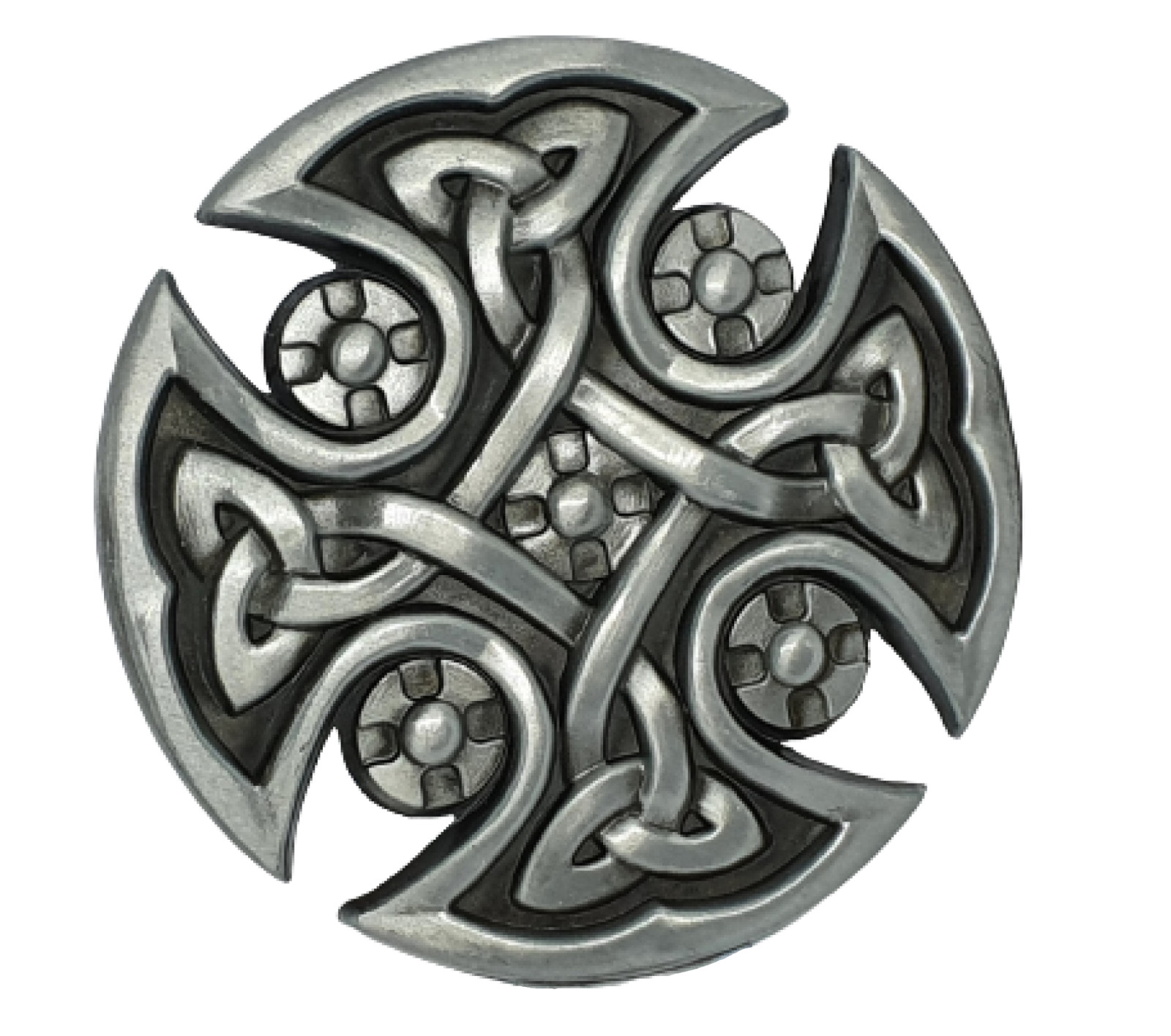 Celtic Knot Belt Buckle Shield Cross For 40mm Belt Pagan Norse Viking Gift Uk