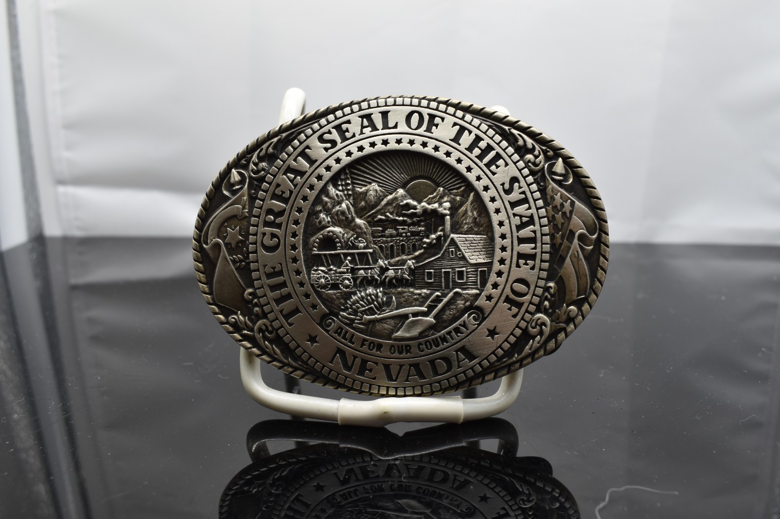 TONY LAMA GREAT STATE SEAL OF THE STATE OF NEVADA REGULAR EDITION