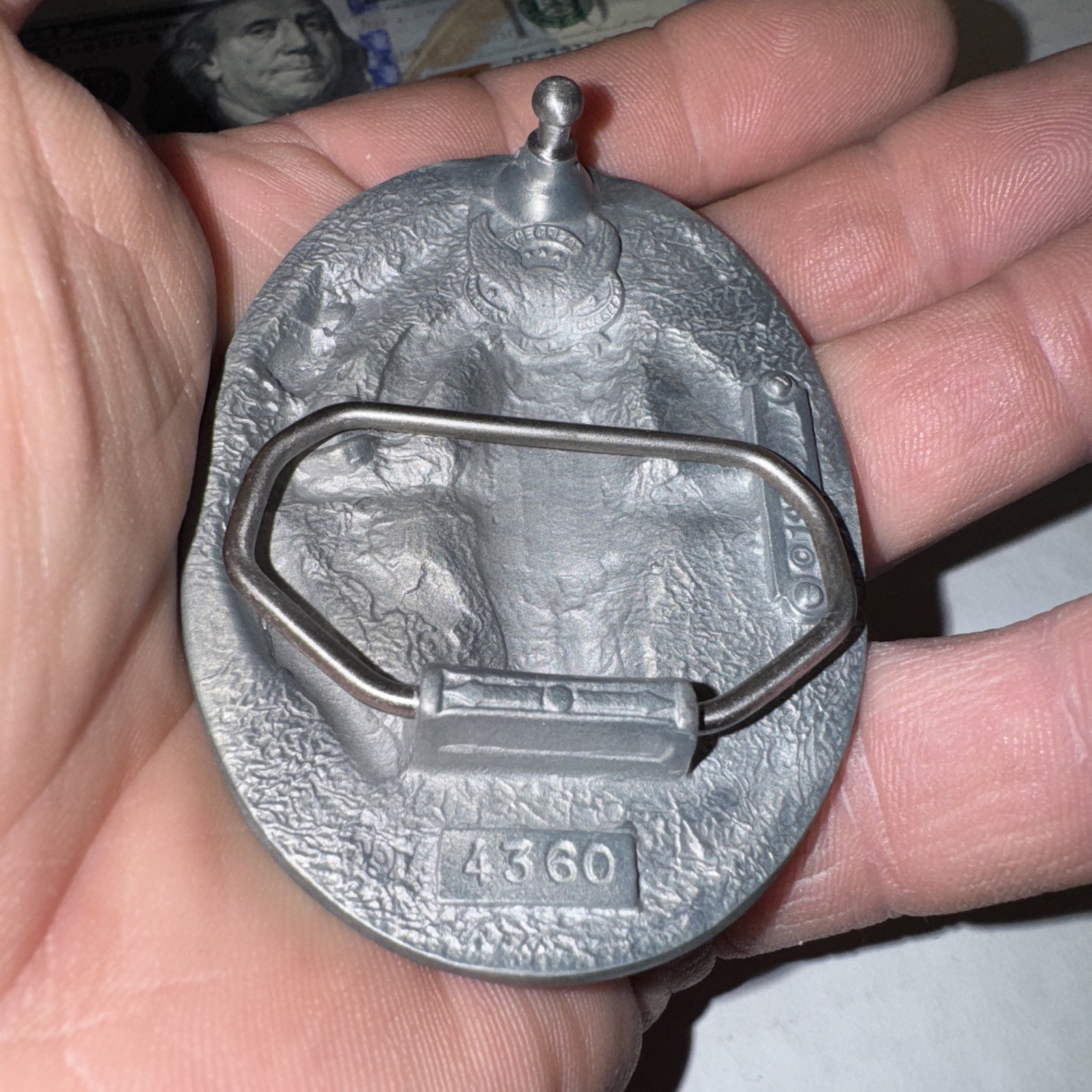 Vintage New Vietnam Veteran Belt Buckle Great American Buckle Co. 1996 Free Ship