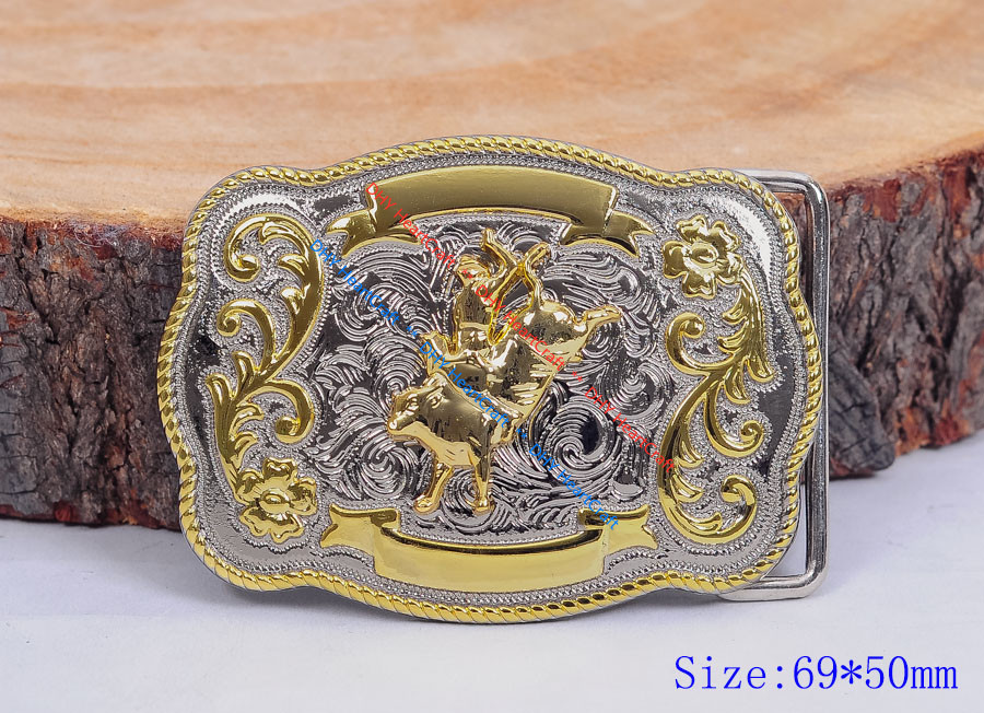 ROCK BULL RIDE RODEO RODEO COWBOY TEXAS WESTERN SHINE BELT BUCKLE FIT 40MM STRAP