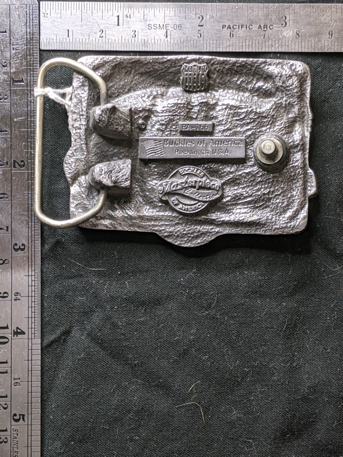 Buckle of America Locksmith Belt Buckle P-166 Western Metal 1.75in Silver