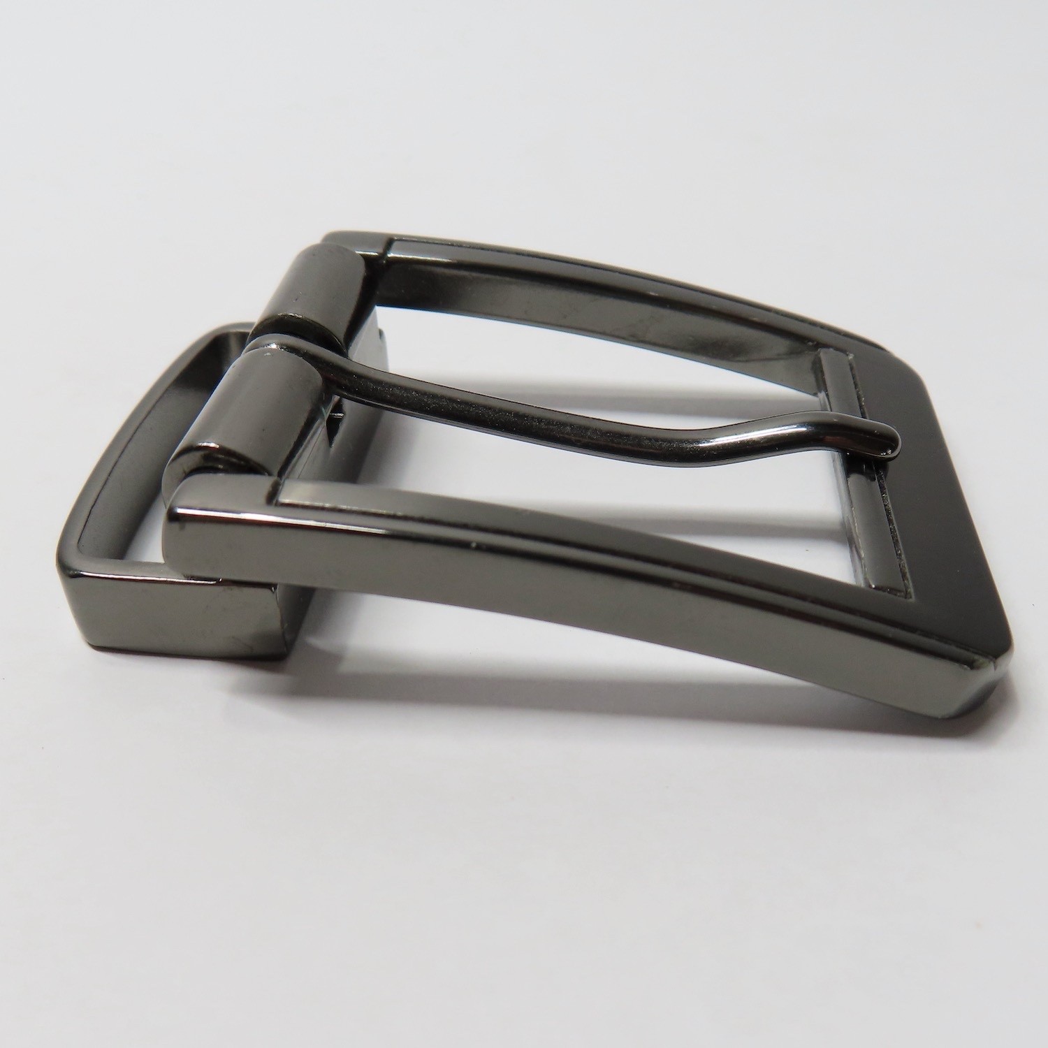 Mens Replacement Belt Buckle Gunmetal Single Prong Fits 1.5 Inch Belt