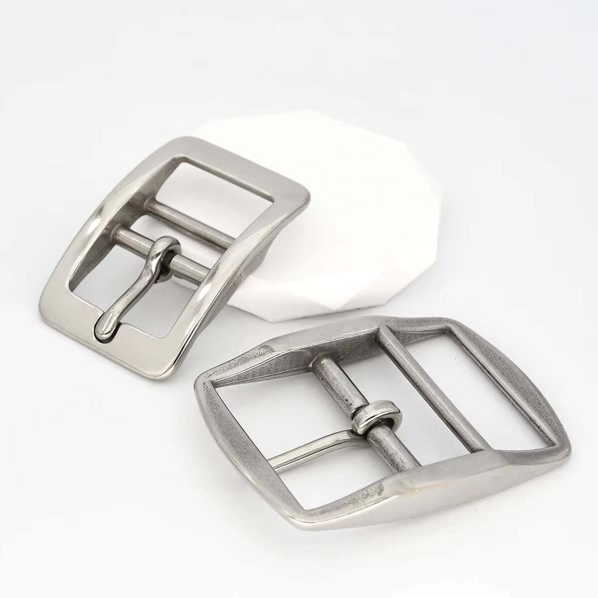 Stainless Steel Belt Buckles Tongue Pin Belt Buckle Fits For 1.5 INCHES Belt NEW