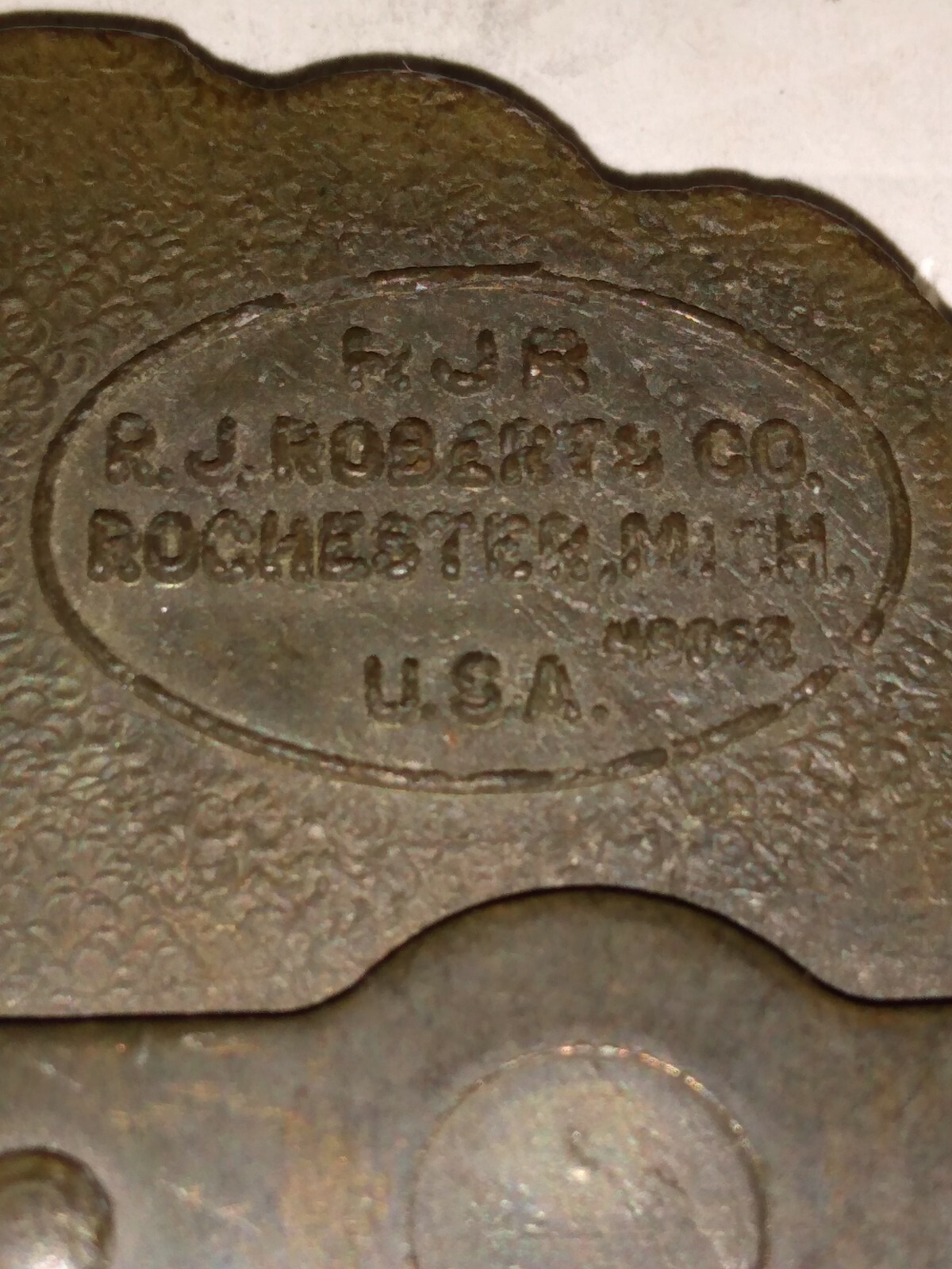 Vintage Chevrolet Salutes America BELT BUCKLE USA Bicentennial Olympics 1970&rsquo;s