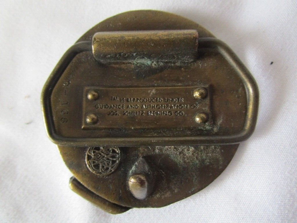 Vintage Globe Schlitz Beer – Malt Liquor – Belt Buckle