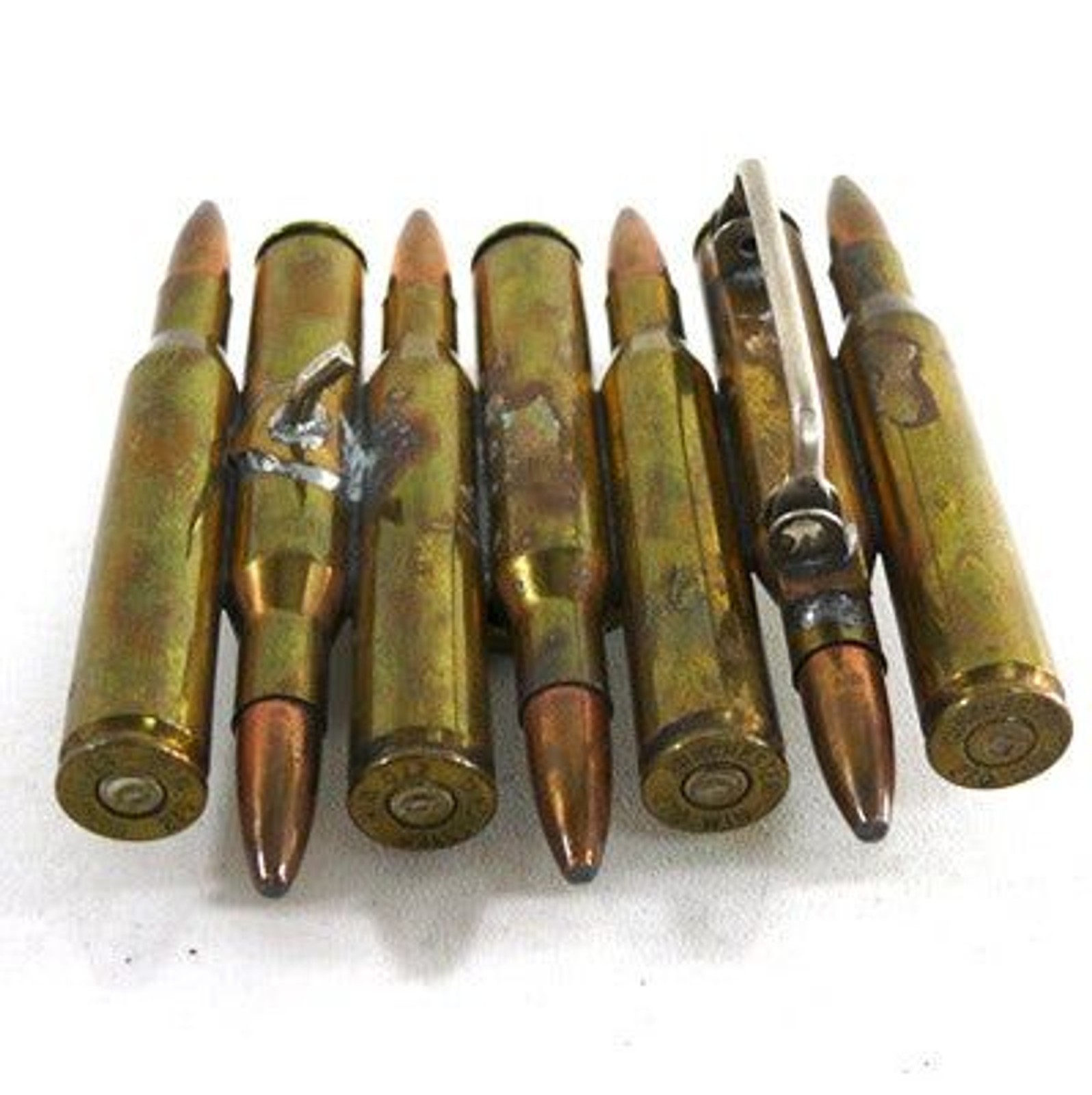 Novelty empty cartridges bullet shell casing belt buckle turquoise stone .270