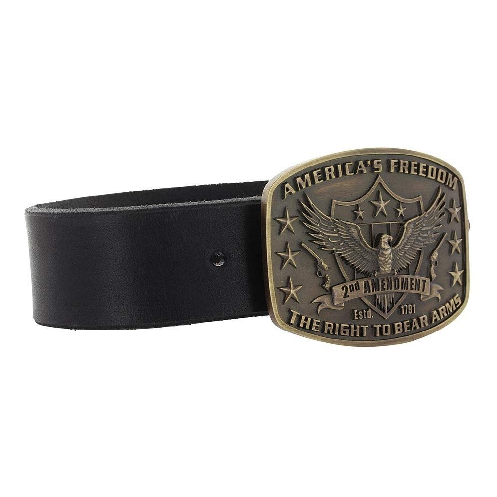 Montana Silversmiths 2nd Amendment Heritage Attitude Buckle