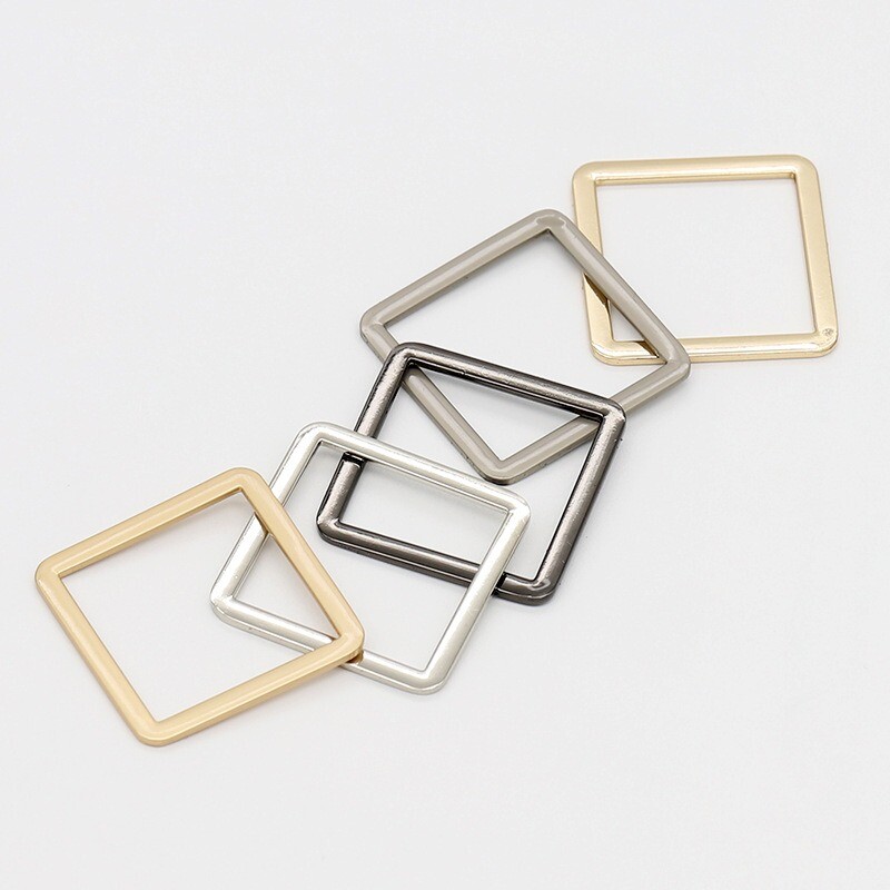 1pc Solid Metal Belt Buckle 45 mm Square Replacement Buckle for Backpack Bag DIY