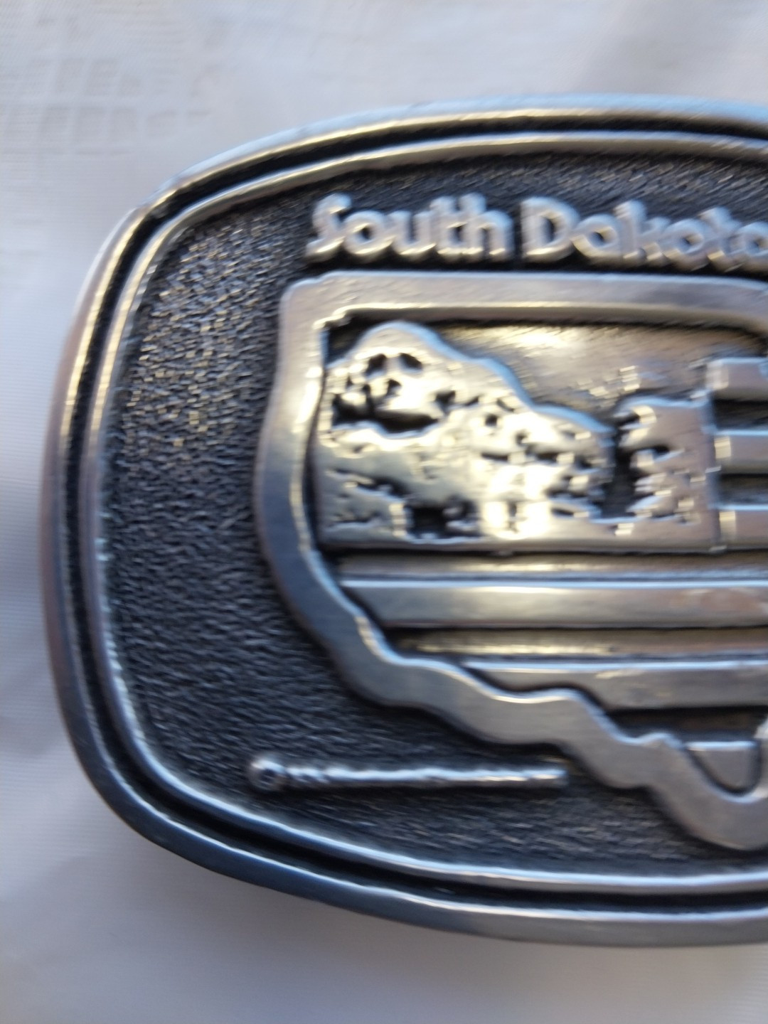 1976 DEZY South Dakota Bicentennial Belt Buckle,