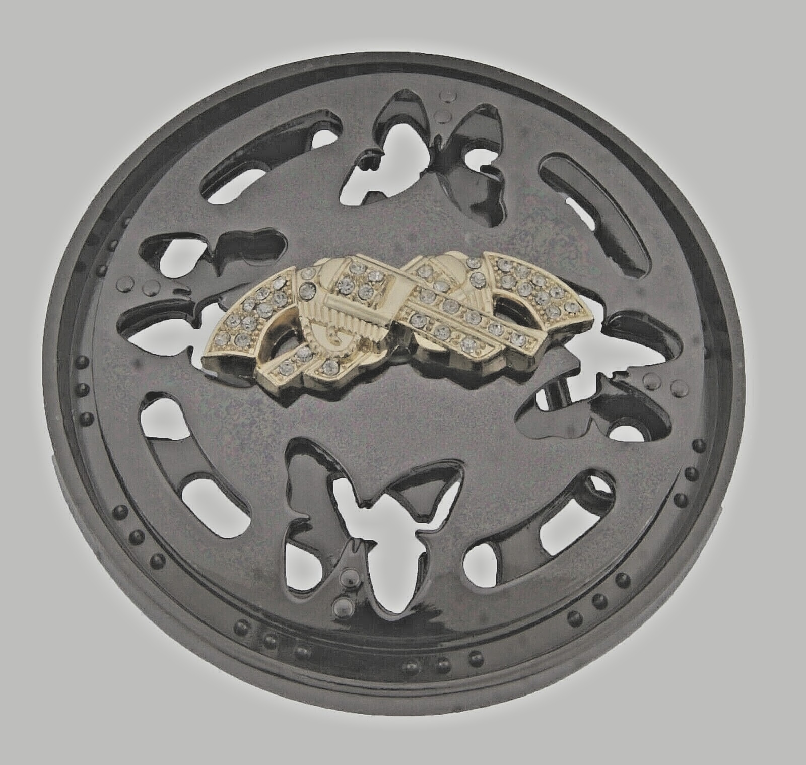 Gun Belt Buckles Vintage Spinners Gold Gunmetal Men Women Western Rodeo Cowboy