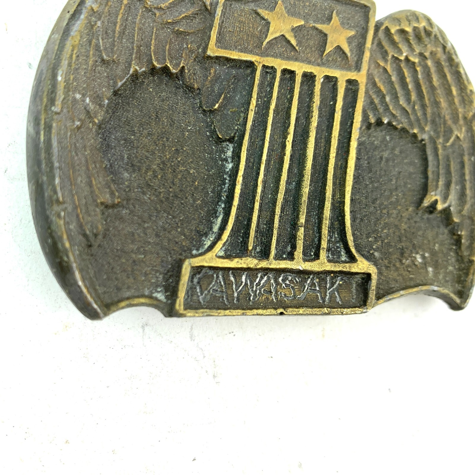1978 Evil Knievel Harley Davidson Motorcycle #1 Metal Belt Buckle InStyle