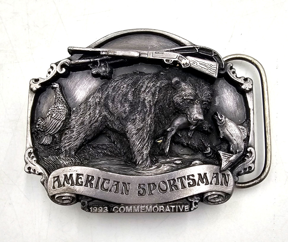 Sickiyou 1993 The American Sportsman Limited Edition #742 of 2500 Belt Buckle