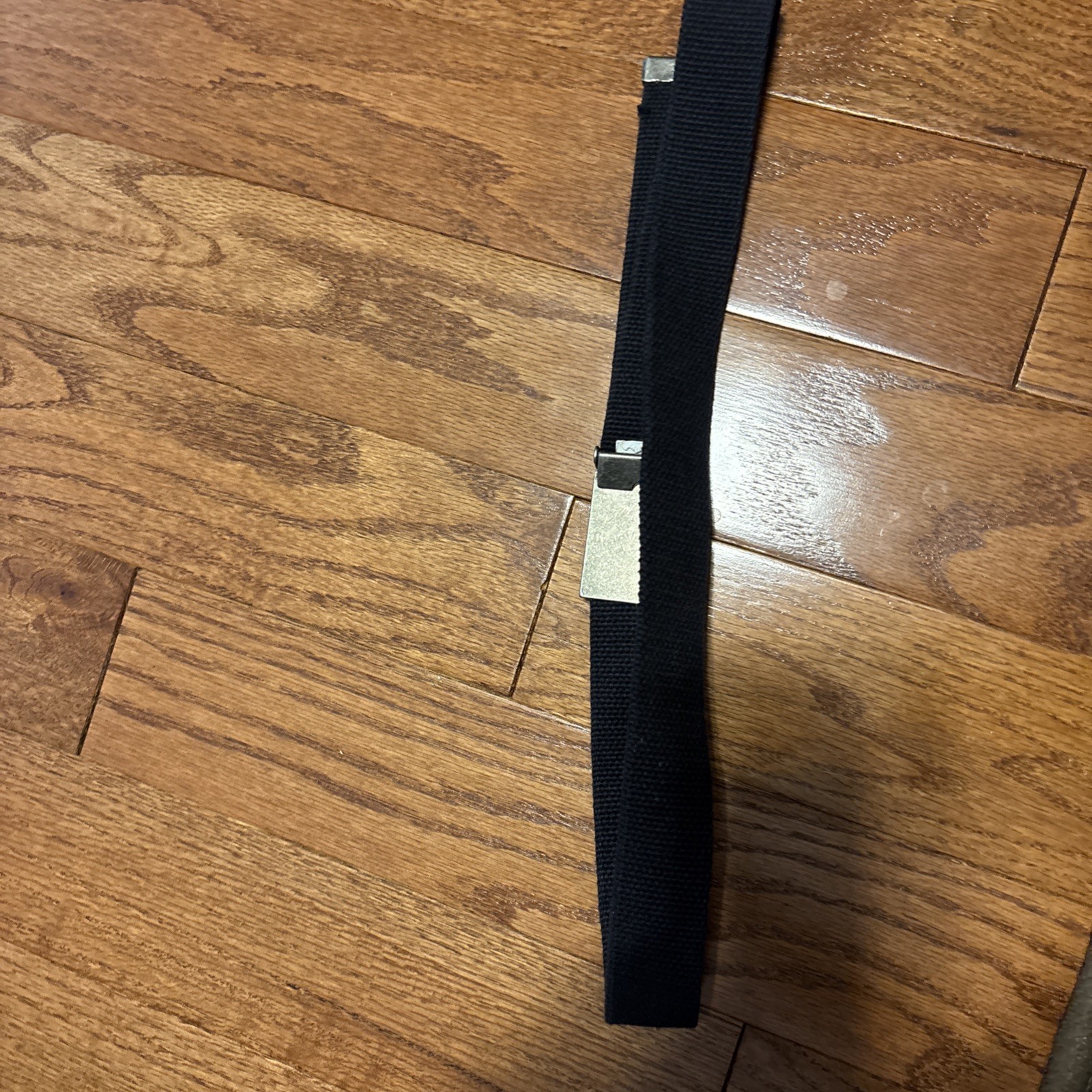 Vintage Tony Hawk Black 36&Prime; Web Belt Metal Buckle Red Hawk Skateboarding