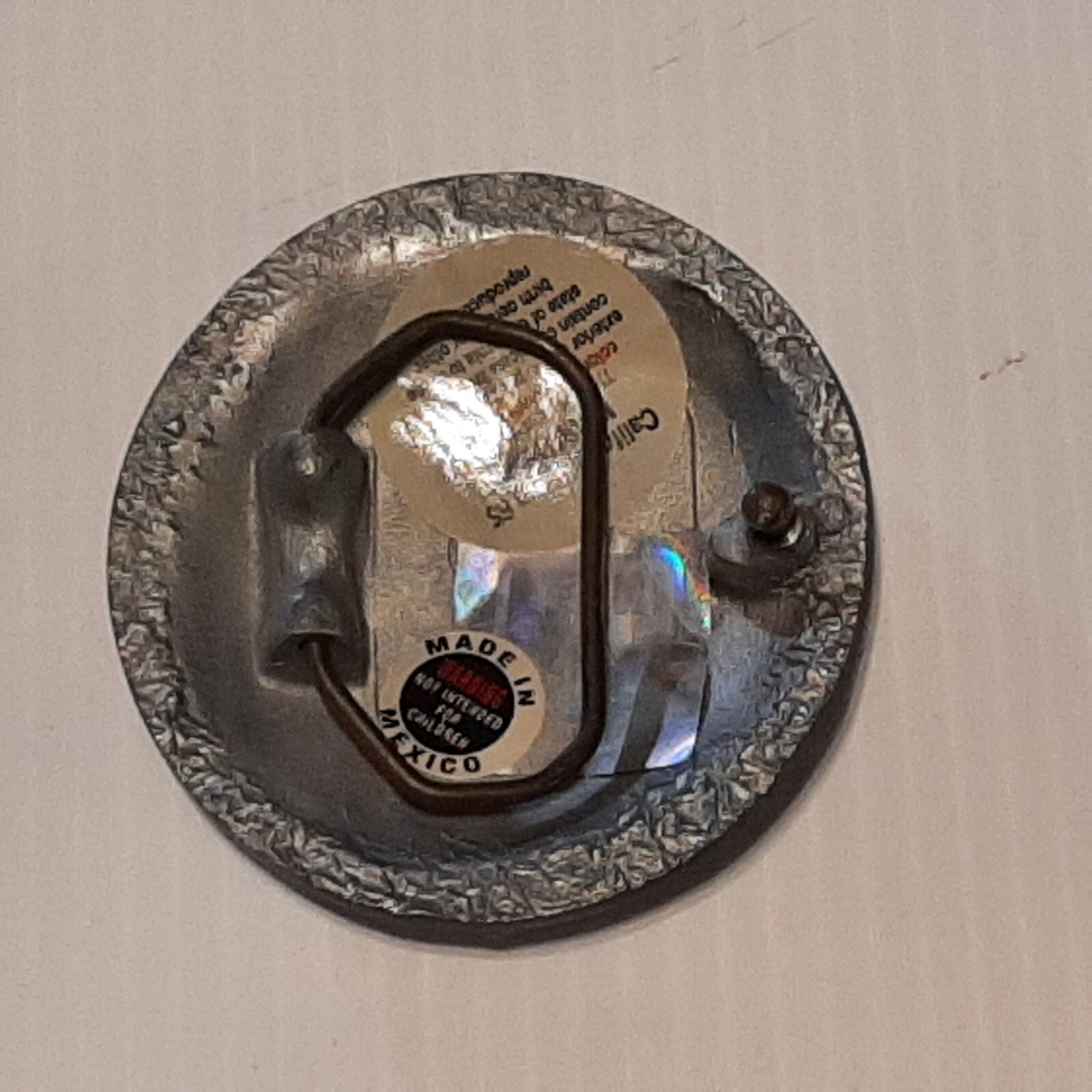SILVER PEWTER MLS SOCCER COLORADO RAPIDS Metal Belt Buckle