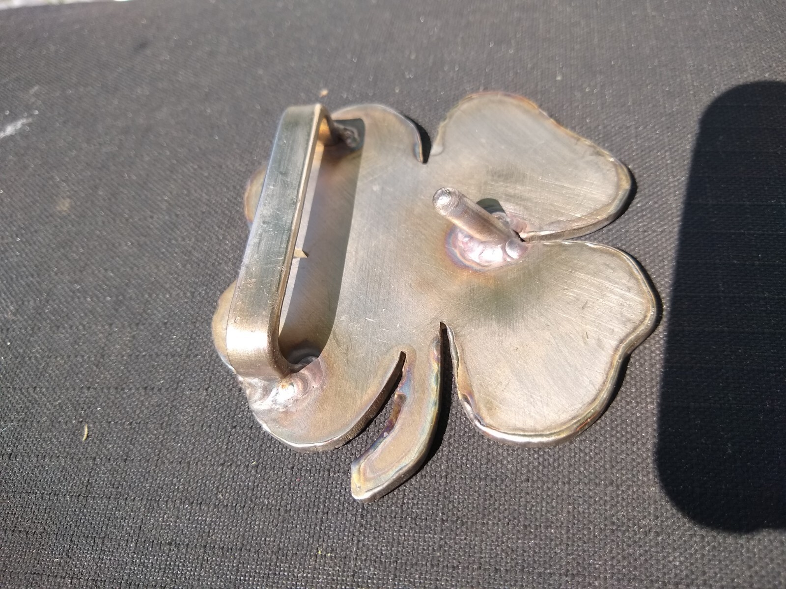 Lucky Shamrock 777 Belt buckle Bottle opener – Handmade- RT ARTISAN WORKS