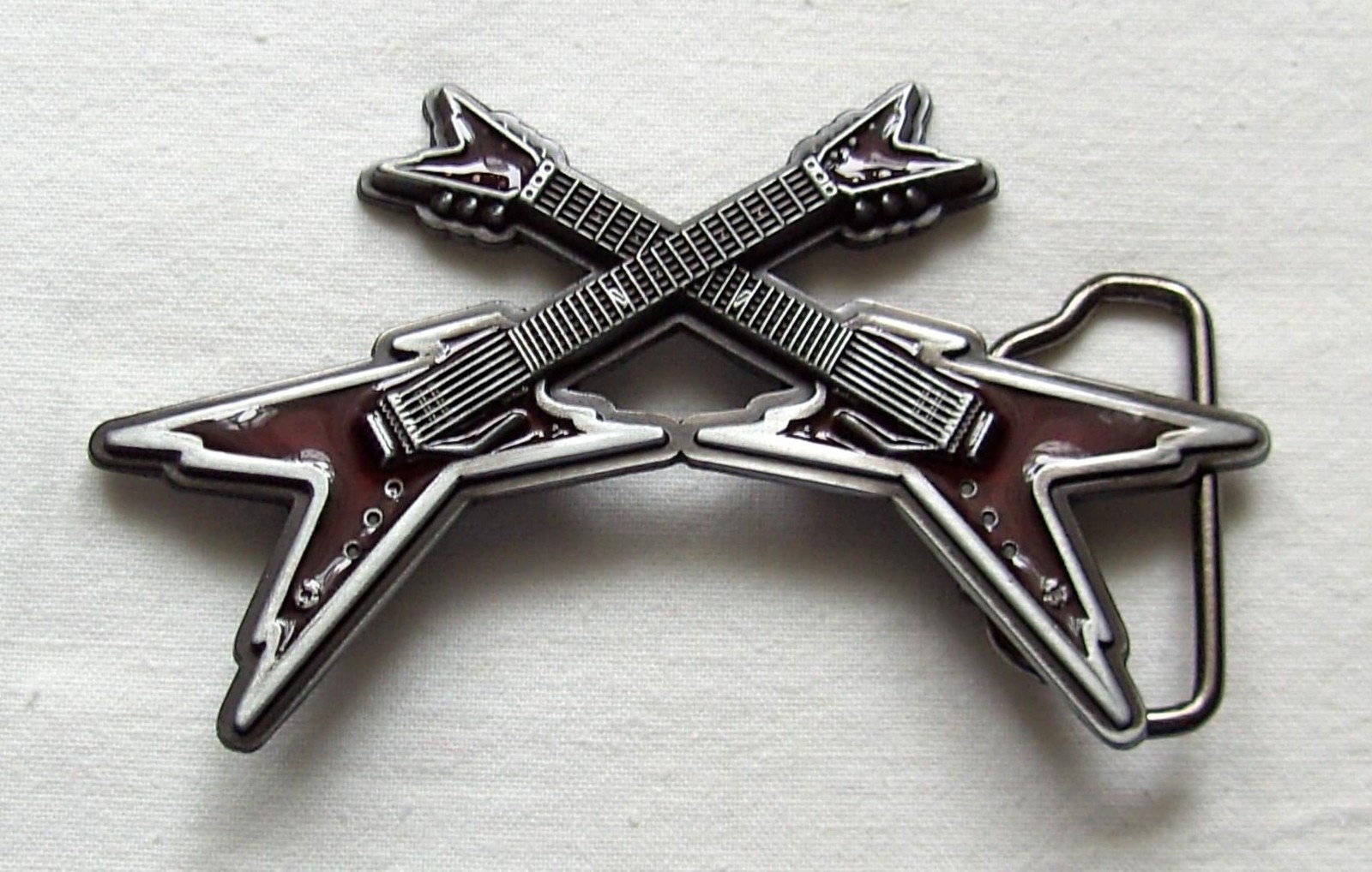 Belt Buckle Guitar Bass Guitar Electric Guitar Jazz Metal Plucked Instrument Buckle