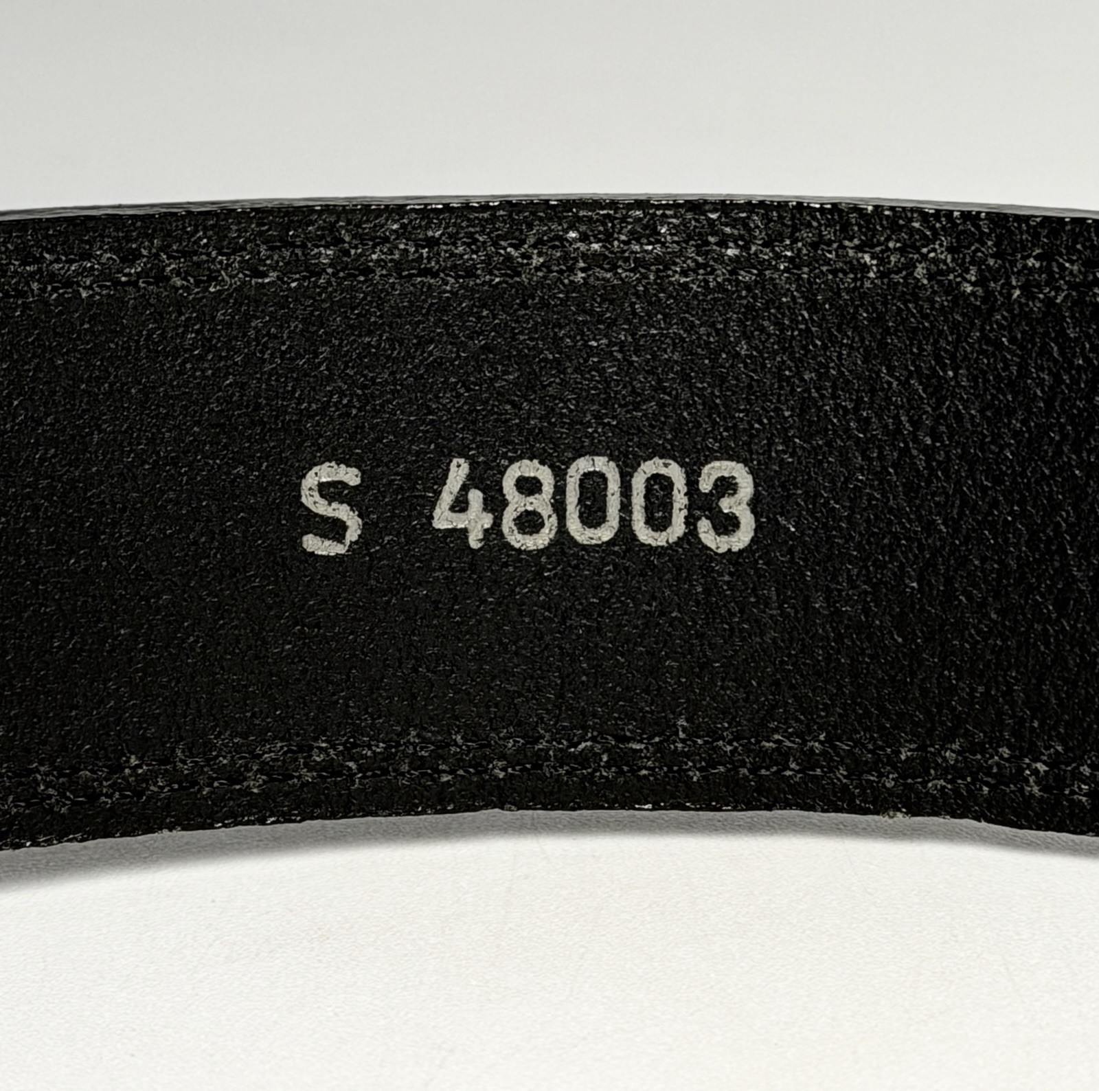 Brighton Black Leather Belt Silver Accents Small 48003