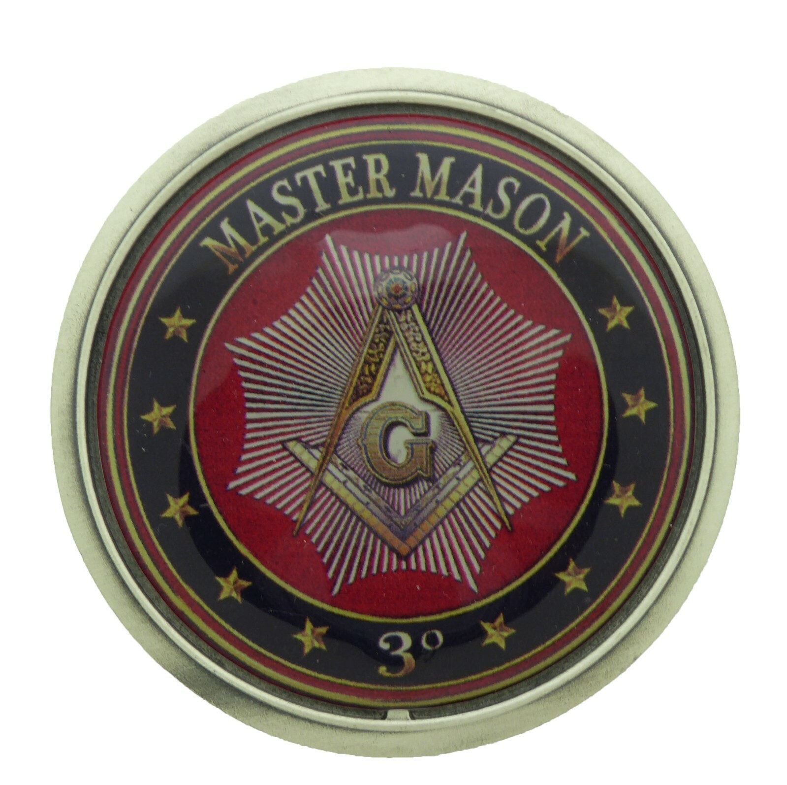 Mason Masonic Fraternal Compass Masonry Freemasonry Master Belt Buckle New Men