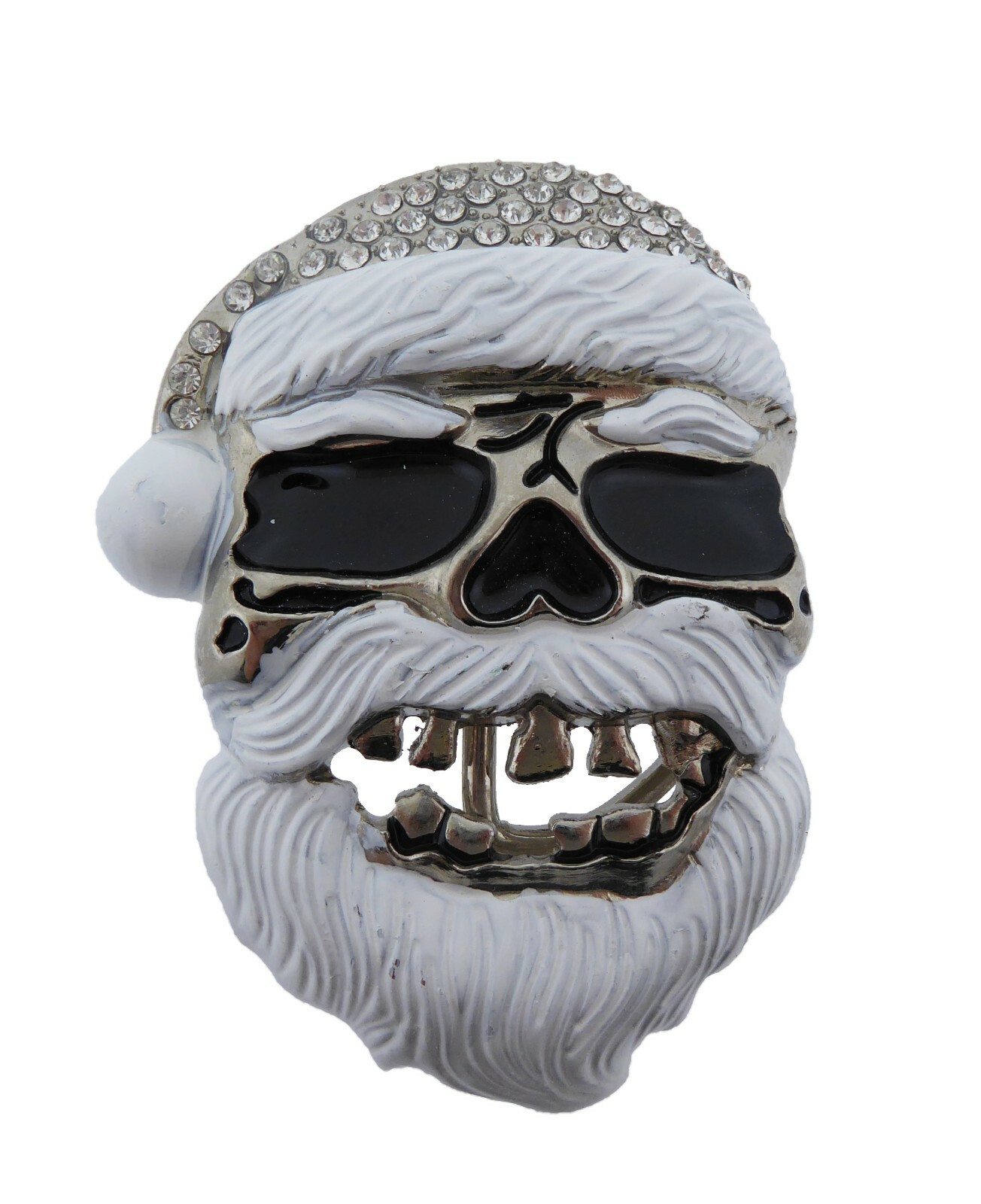 Skull Belt Buckle Halloween Party Costume Santa Claus Christmas Men »s Hand cuff