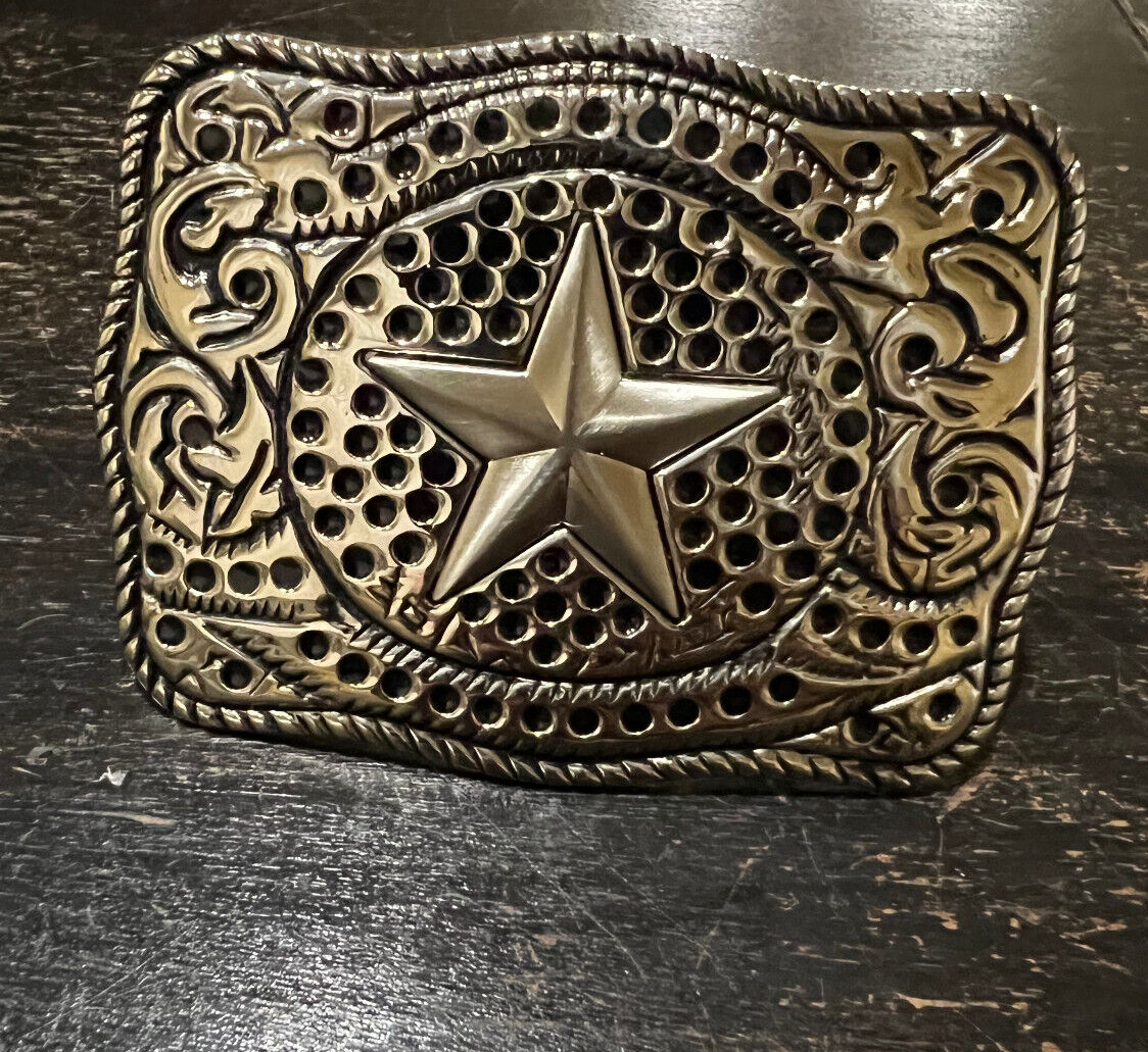 WESTERN STAR Belt Buckle, Metal Belt Buckle – New