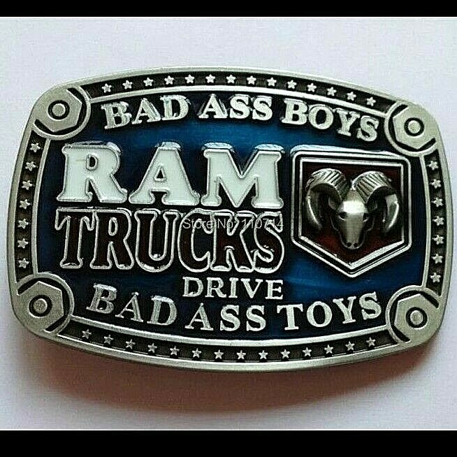 Dodge RAM truck cars man and woman belt buckle new Cowboy Western Belt Buckle