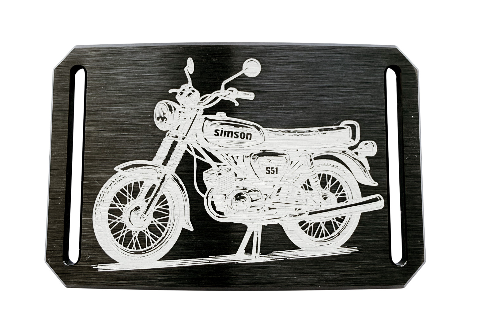 Crios Branding Belt Aluminium Buckle Simson S51 Legend Moped Motorcycle