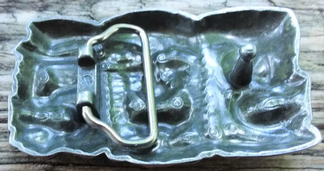 BRAND NEW TIKI MASKS FACE HAWAII ISLANDS BELT BUCKLE !!