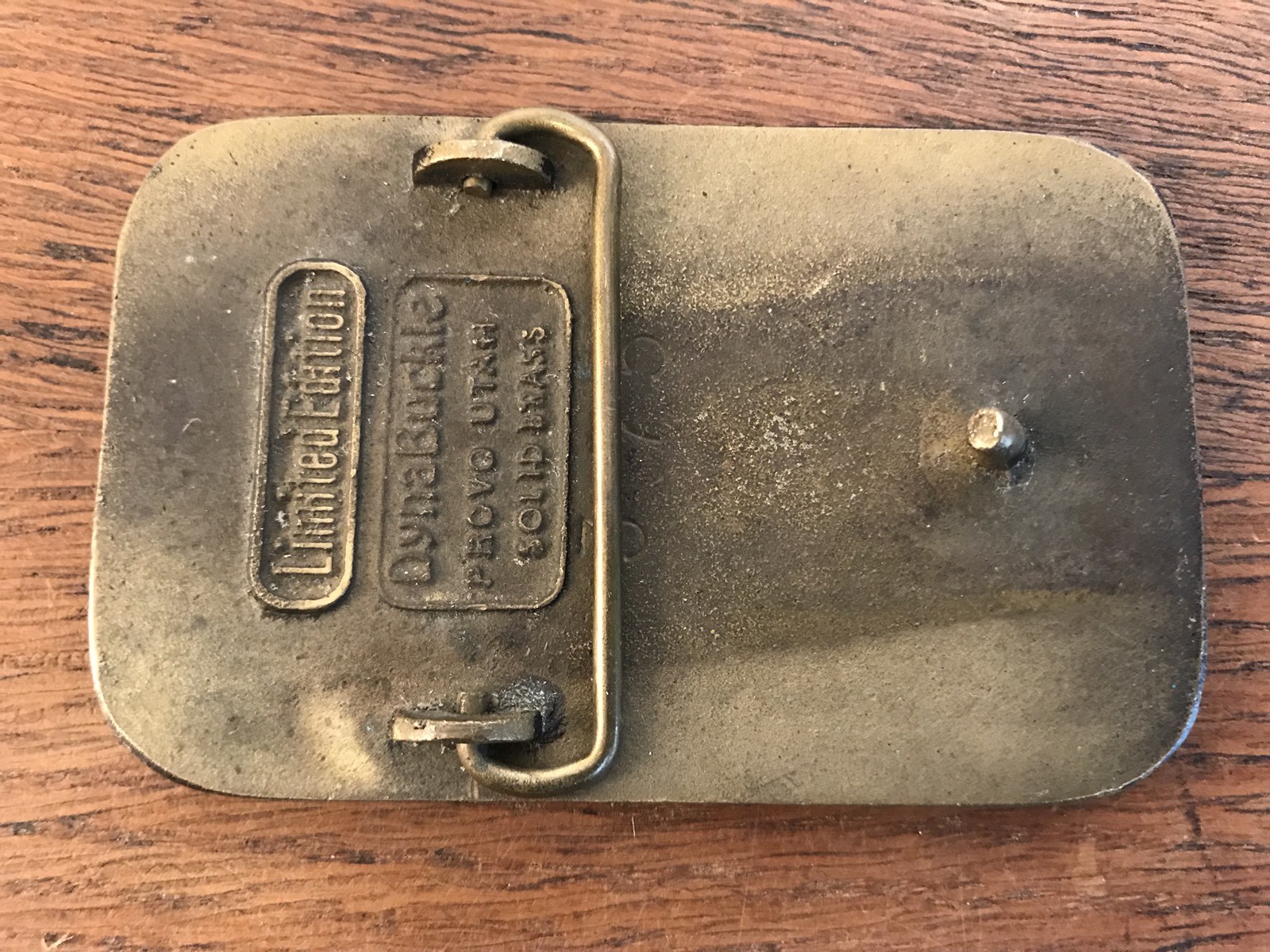 Stanley Tools DynaBuckle Solid Brass Heavy Duty Metal Belt Buckle 2&Prime; X 3 1/4&Prime;