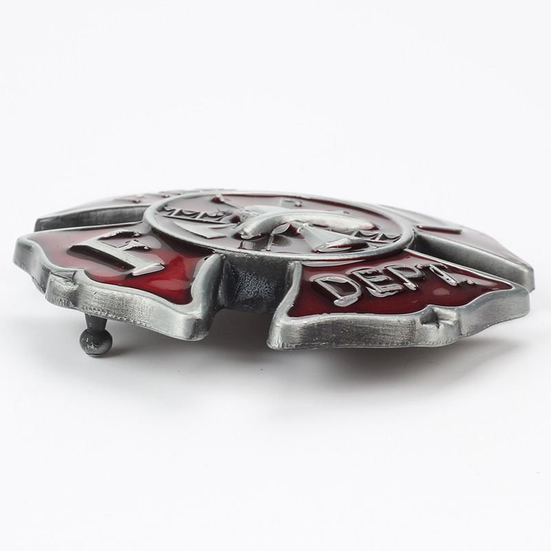 Firefighter Truck Buckle – Fire Trucks Men Buckles Brigade Belt DIY Accessories