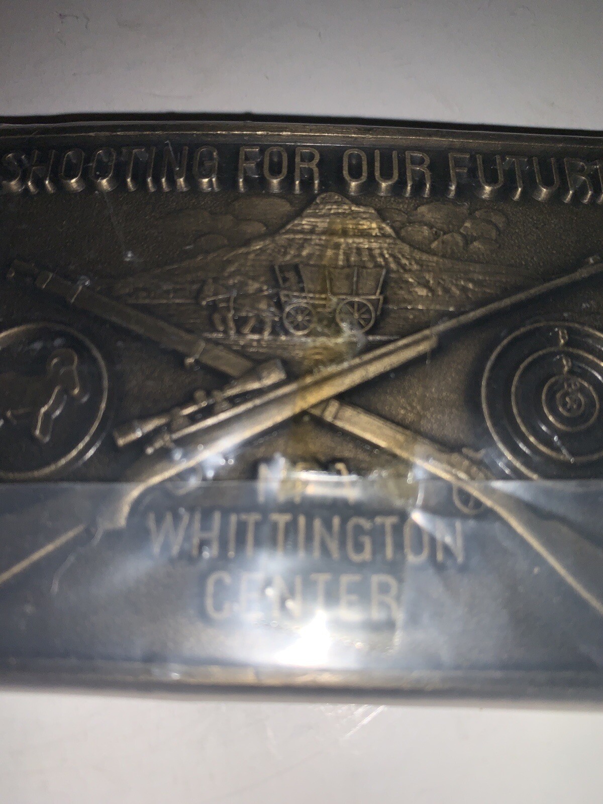 NRA Whittington Center Belt Buckle Shooting For Our Future New Mexico SEALED