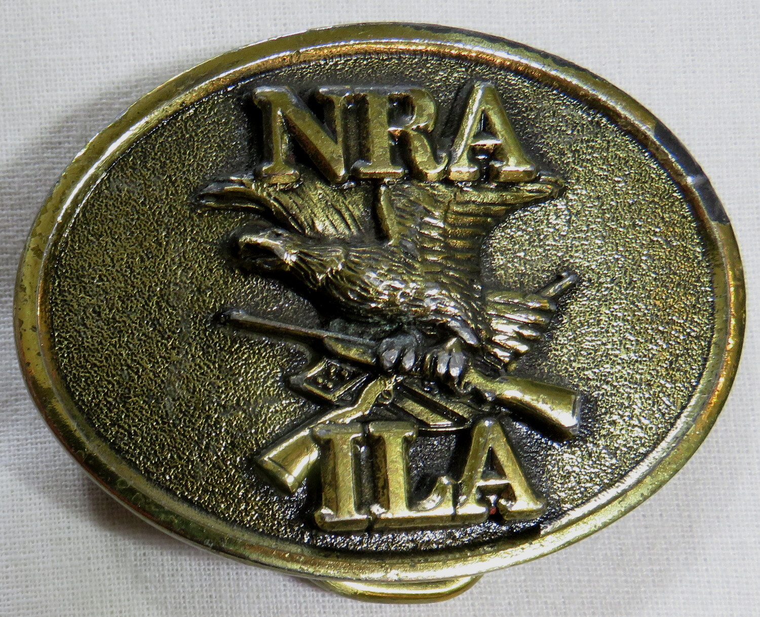 NRA Vintage Belt Buckle 1990&rsquo;s USA Made